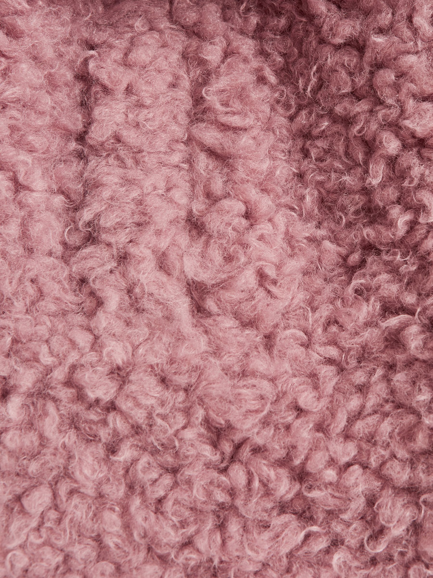 Senior Teddy Coat in Pink - Image 6 of 6