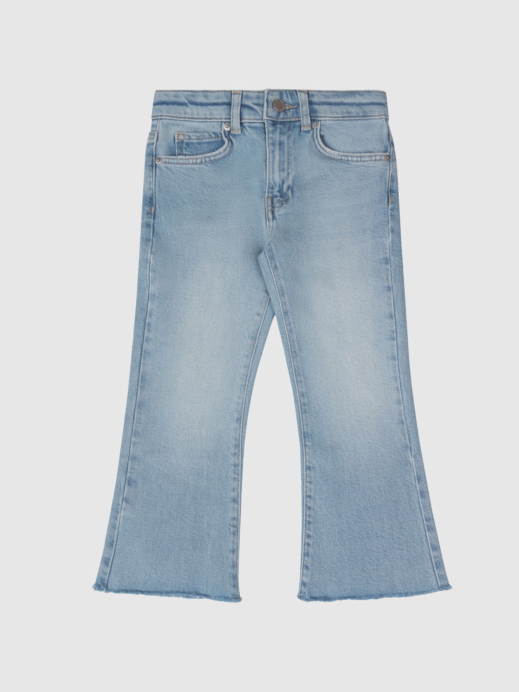 Kick Flare Jeans in Light Blue - Image 2 of 7