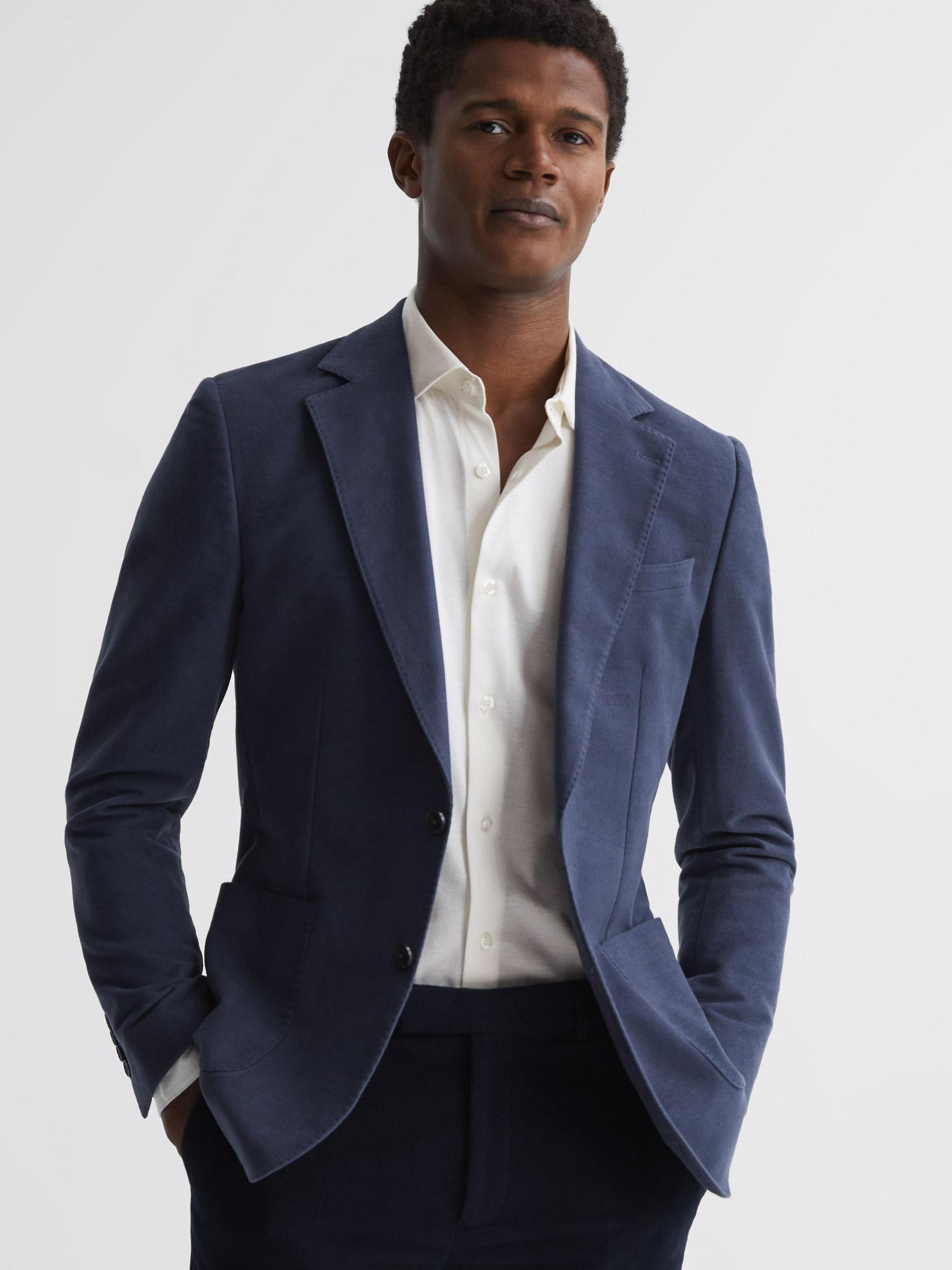 Mercerised Jersey Shirt in Ecru - Image 7 of 7