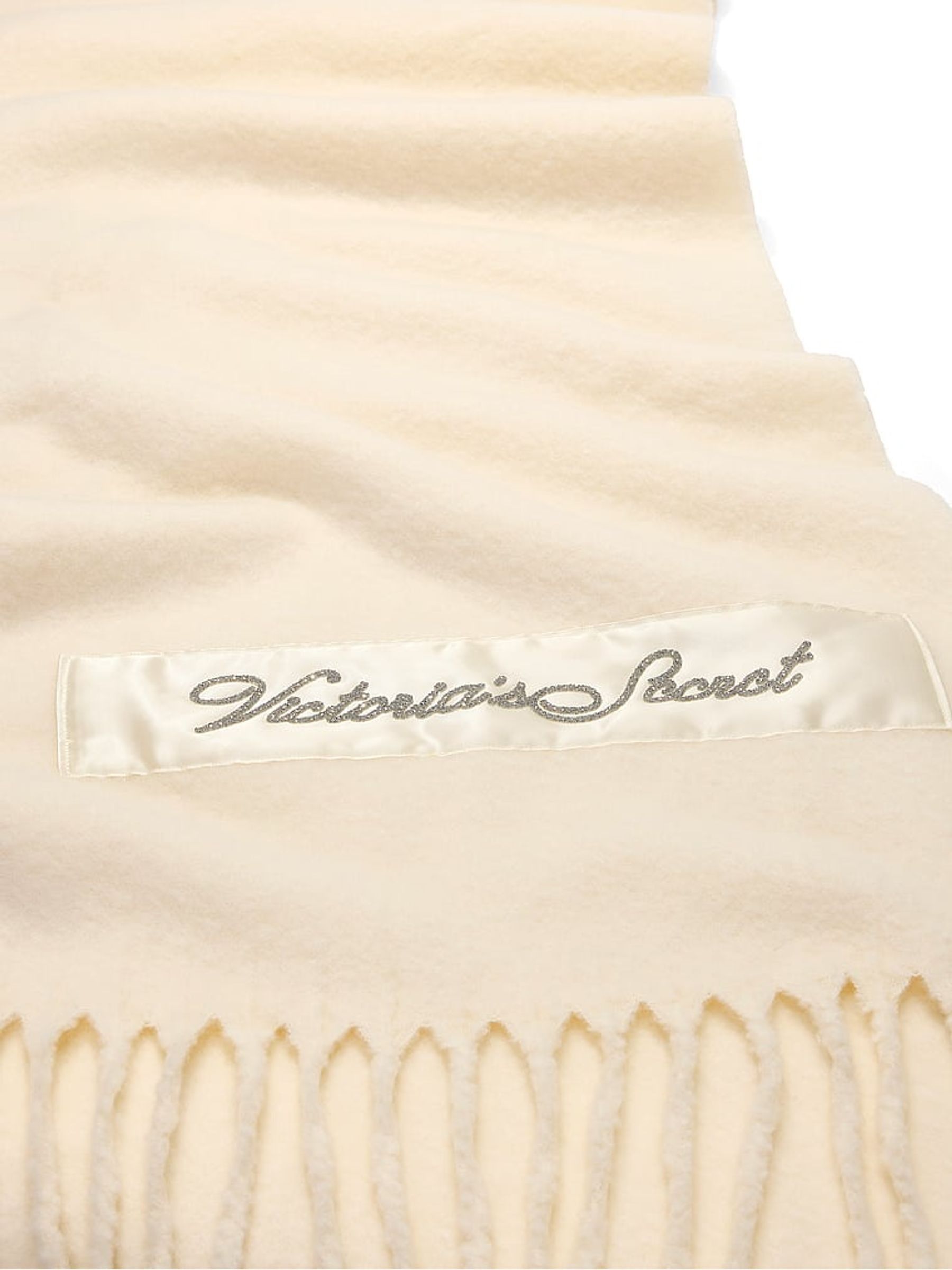 Swan Ivory White Cosy Blanket Scarf - Image 2 of 2