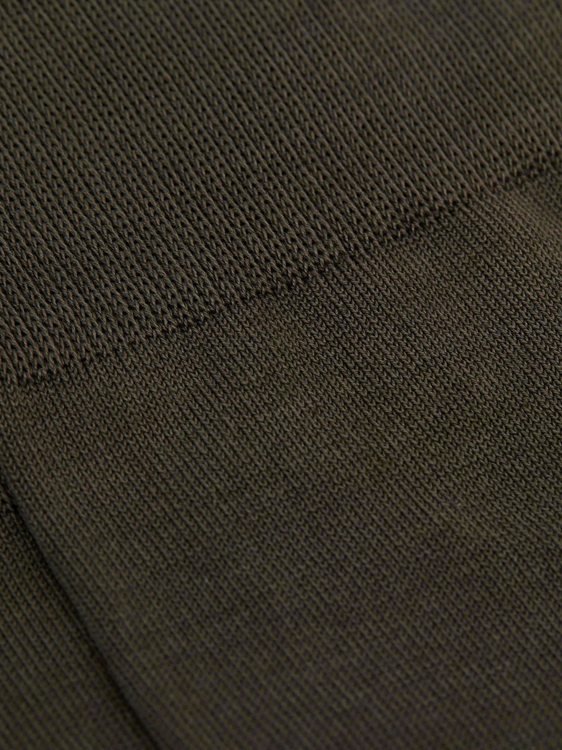 Falke Crew Socks in Khaki - Image 3 of 3