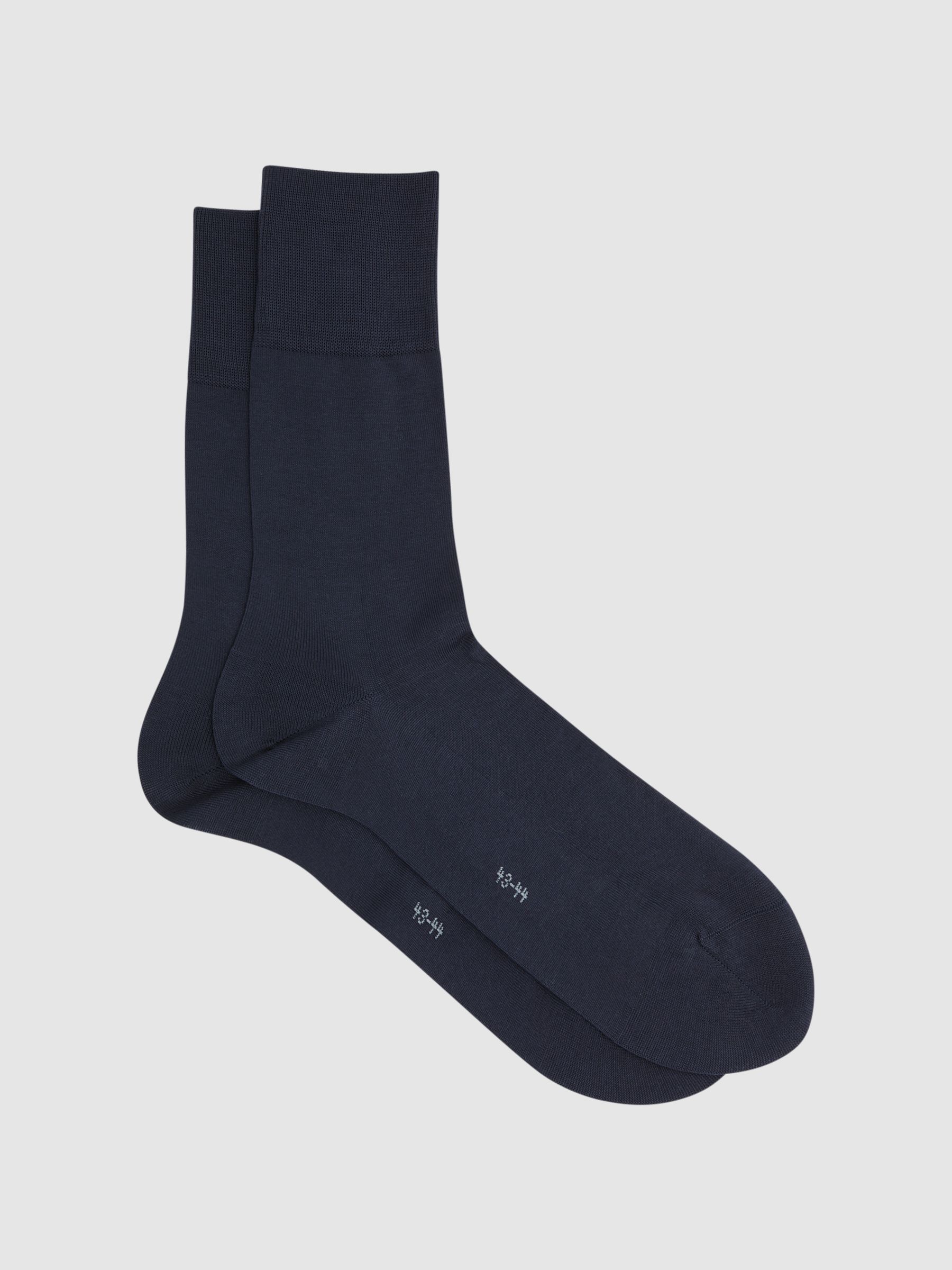 Falke Crew Socks in Dark Blue - Image 1 of 3