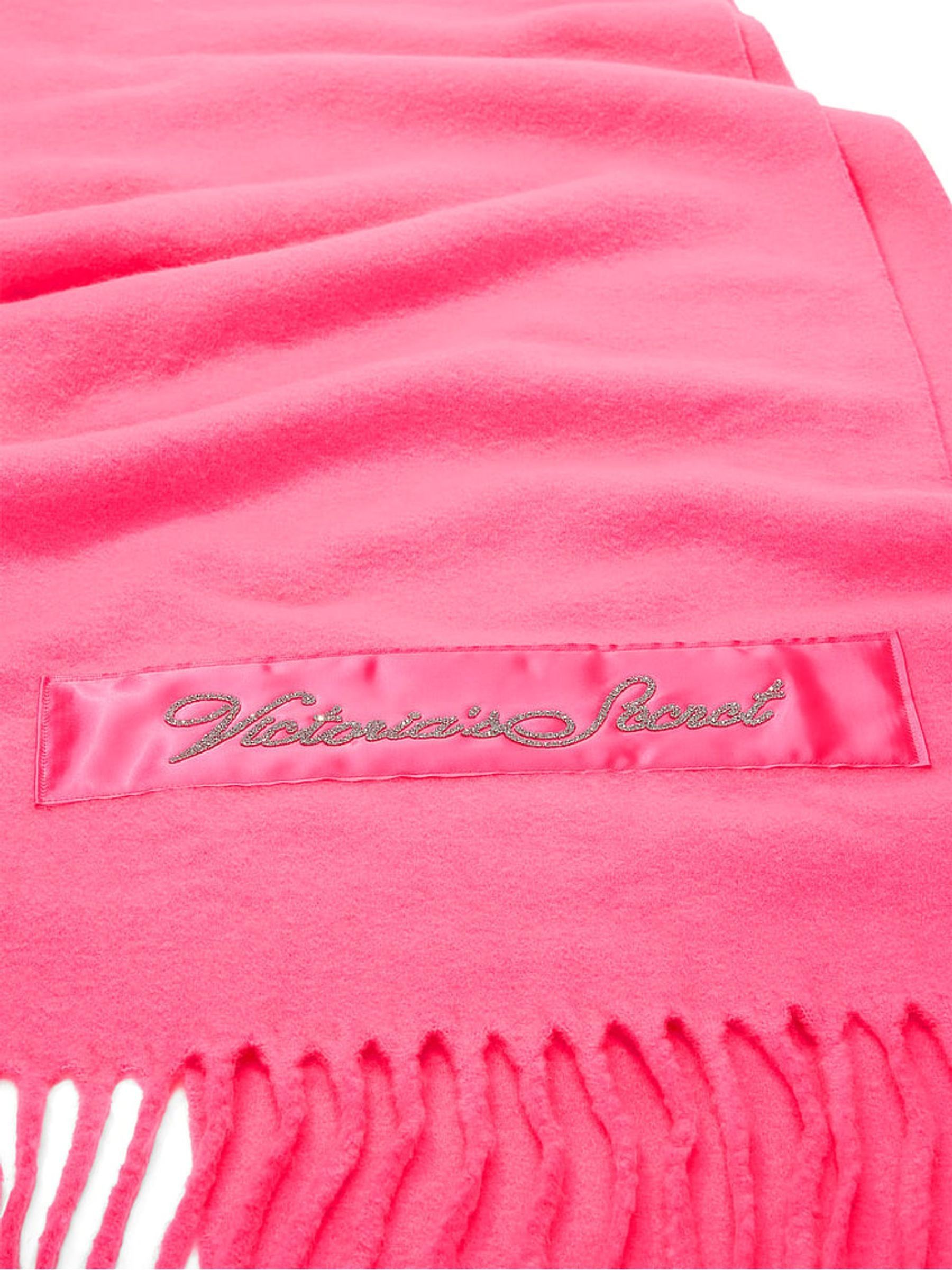 Bombshell Pink Cosy Blanket Scarf - Image 2 of 2