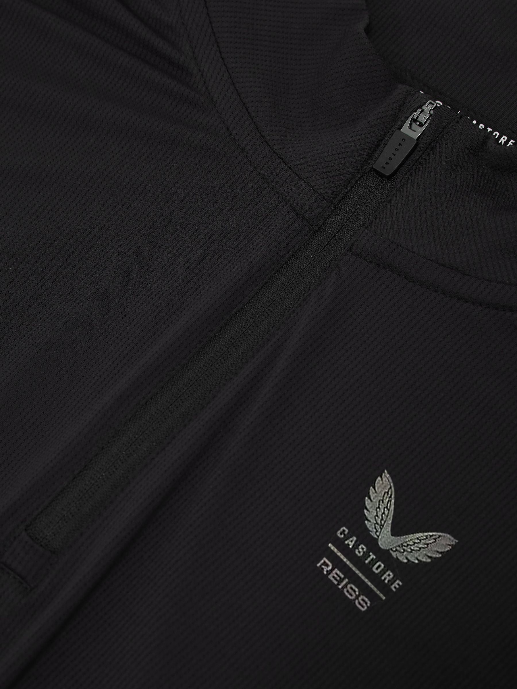 Reiss | Castore Performance Quarter-Zip Top in Black - Image 8 of 10