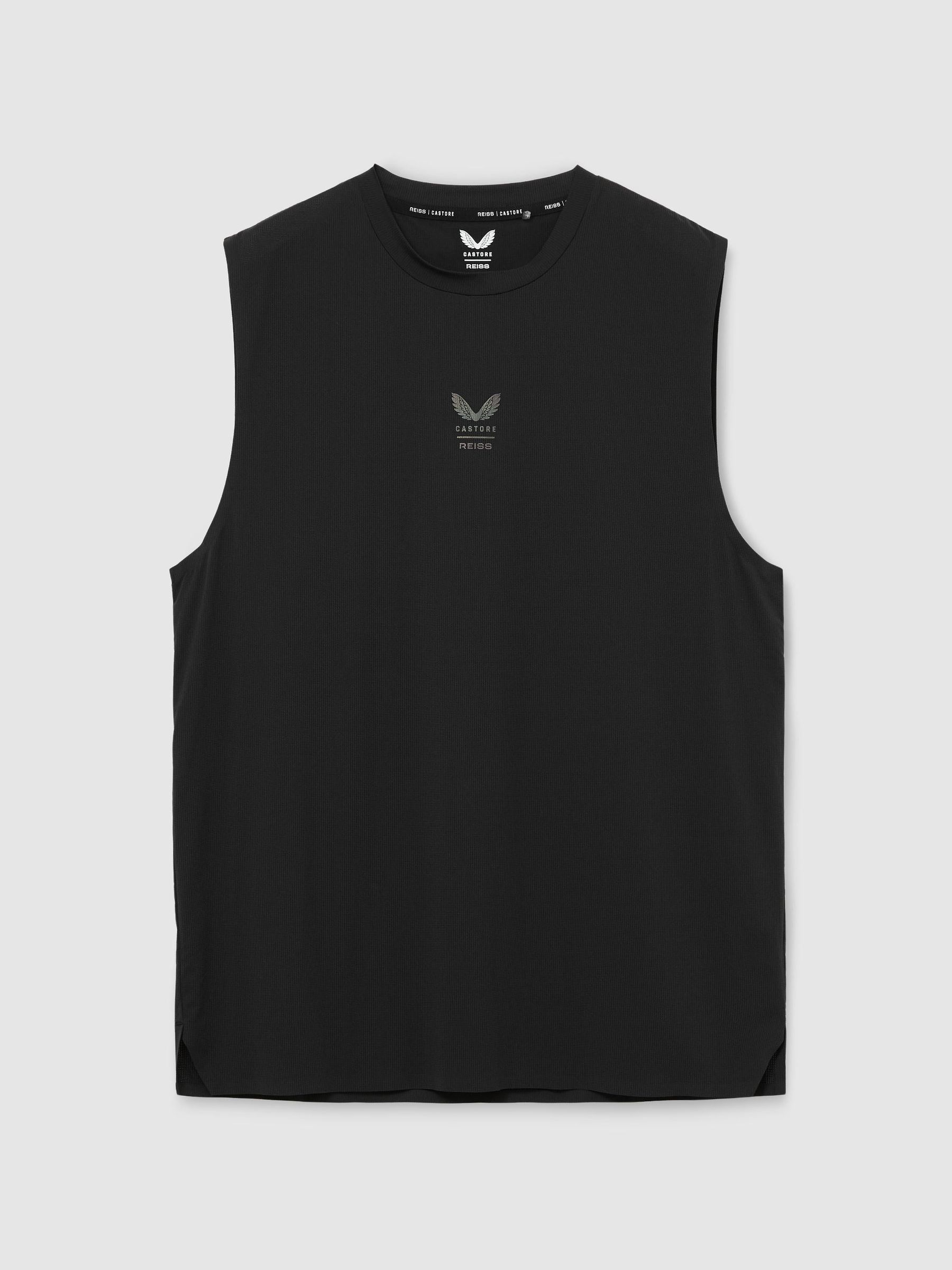 Reiss | Gilet de performance Castore en Castore Noir/Iridescent Cas - Image 2 de 10