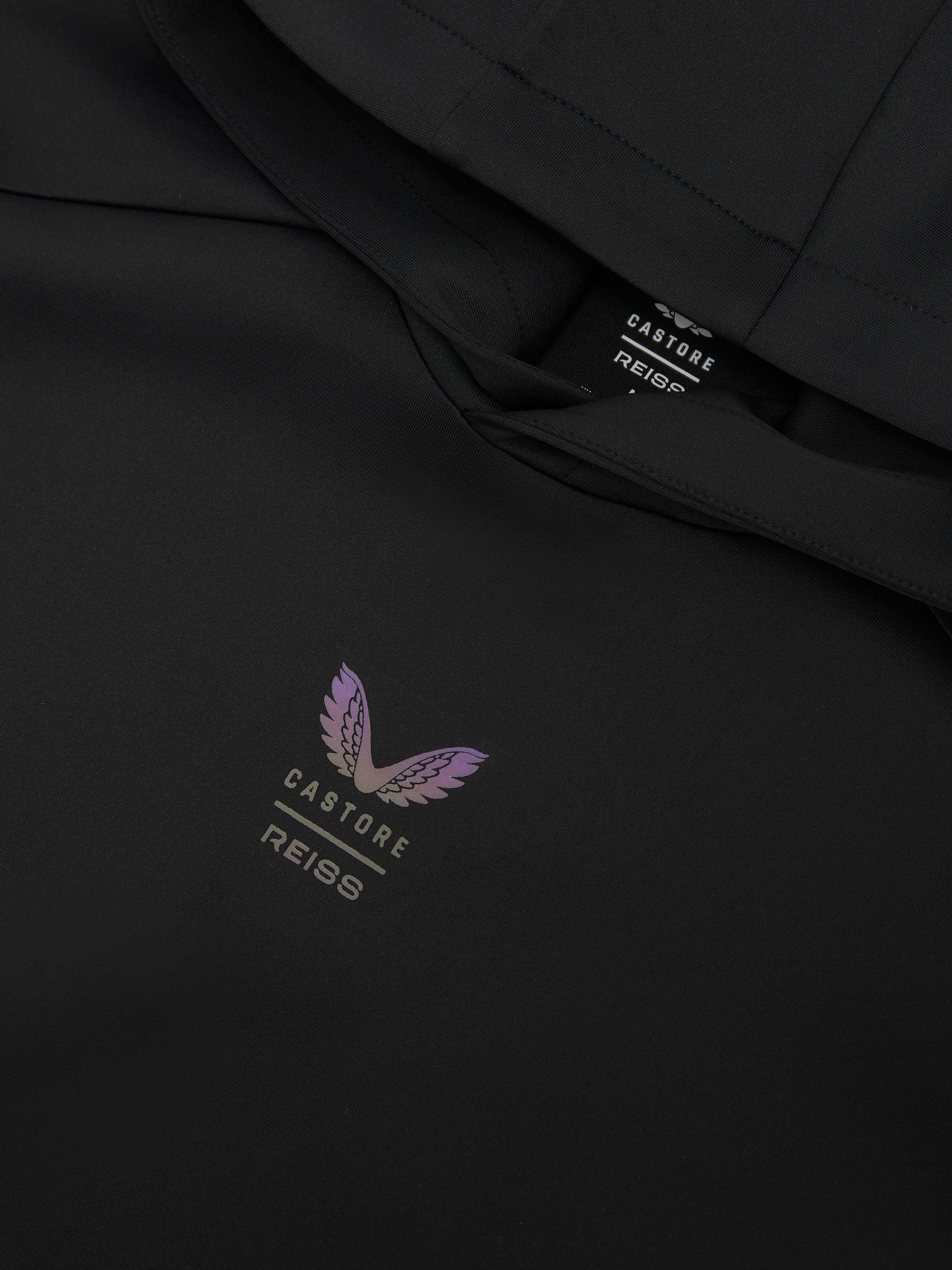 Reiss | Castore Technical Flex Sweat-shirt à capuche Noir - Image 7 de 7
