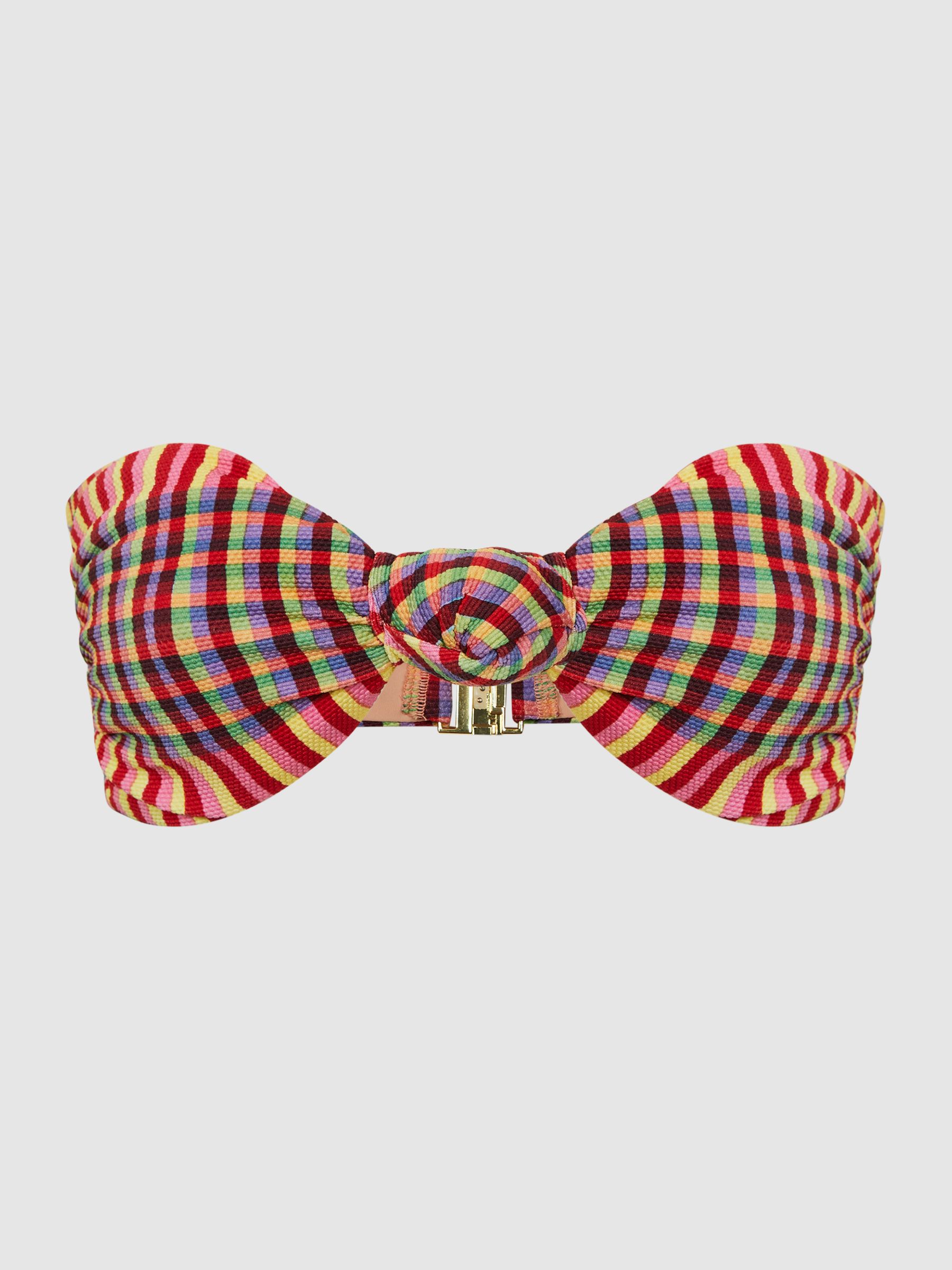 FELLA Bandeau Knot Bikini Top in Havana - Image 2 of 5 FELLA Bandeau Knot Bikini Top in Havana - Image 2 of 5