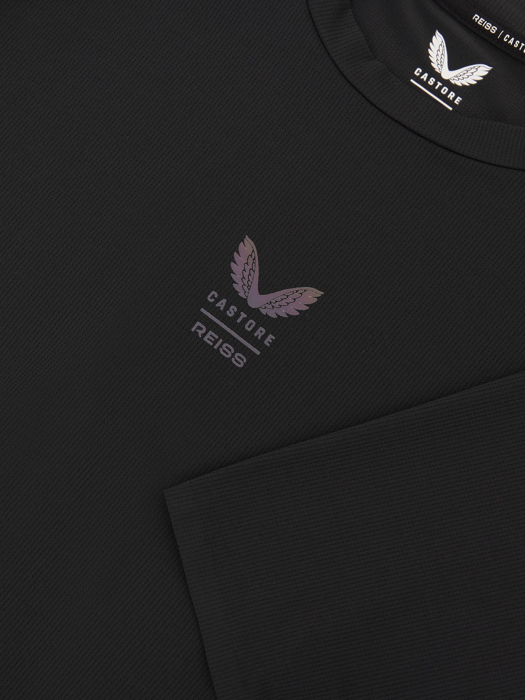 T-shirt Reiss | Castore Performance coupe moderne noir - Image 10 de 10