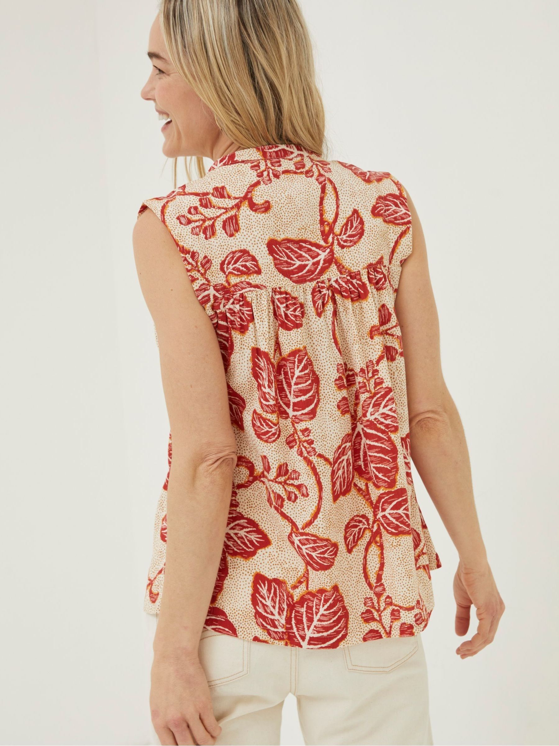 Natural Morgan Vine Floral Cami - Image 2 of 5