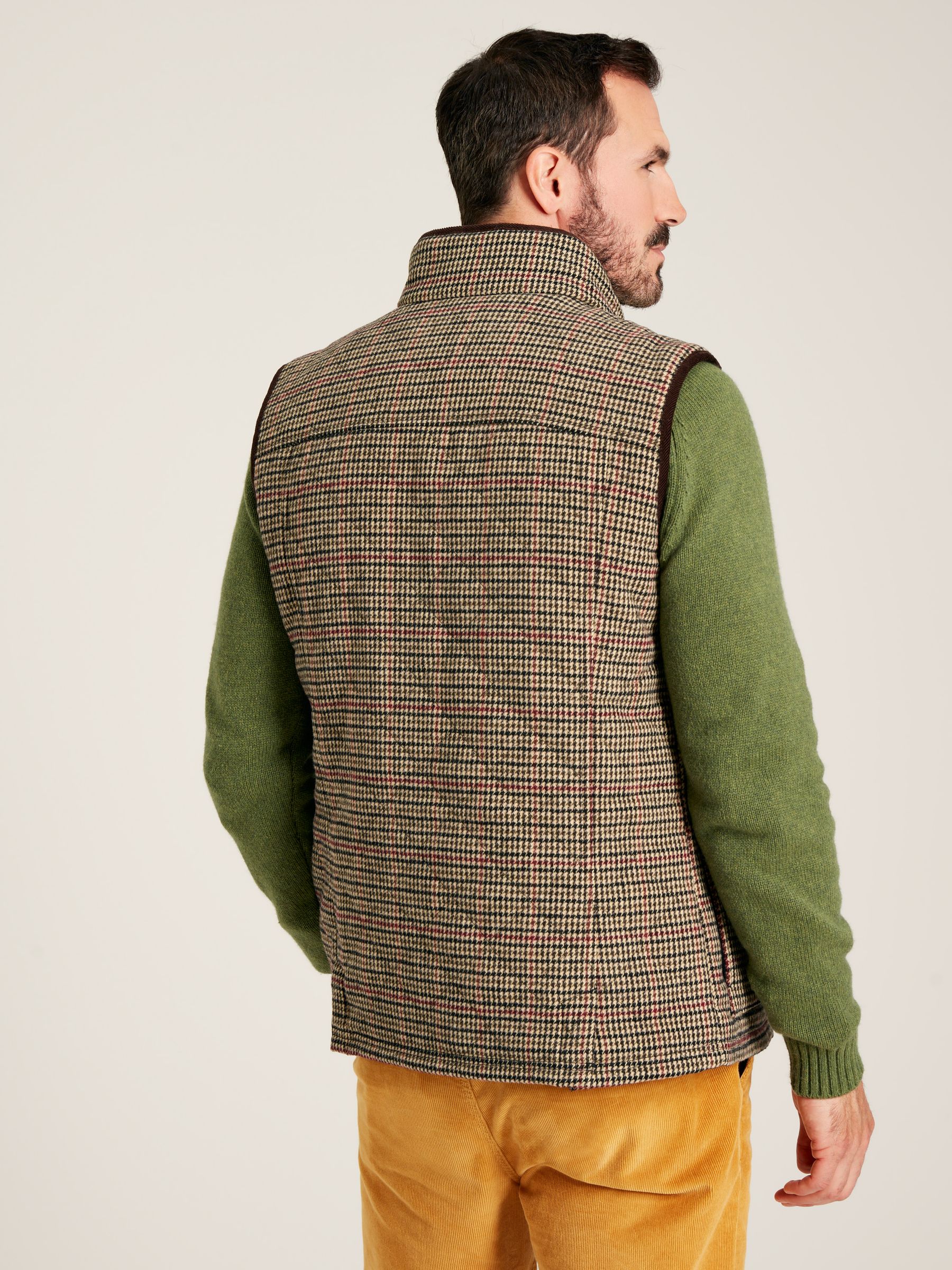 Marriott Brown Tweed Gilet - Image 2 of 8