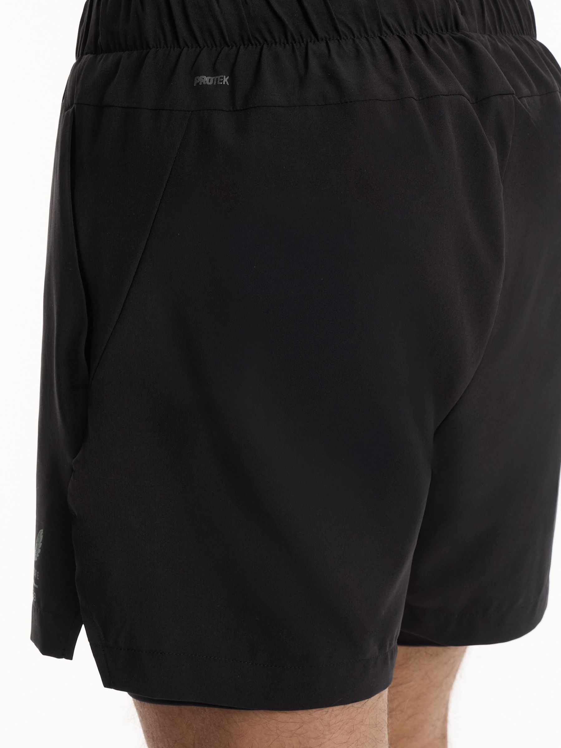 Reiss | Castore 2-in-1 Technical Training Shorts in Black - Image 6 de 10