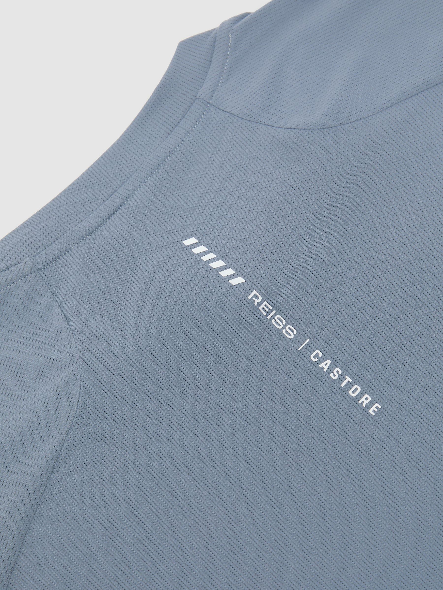 T-shirt Reiss | Castore Performance coupe moderne bleu - Image 7 de 8