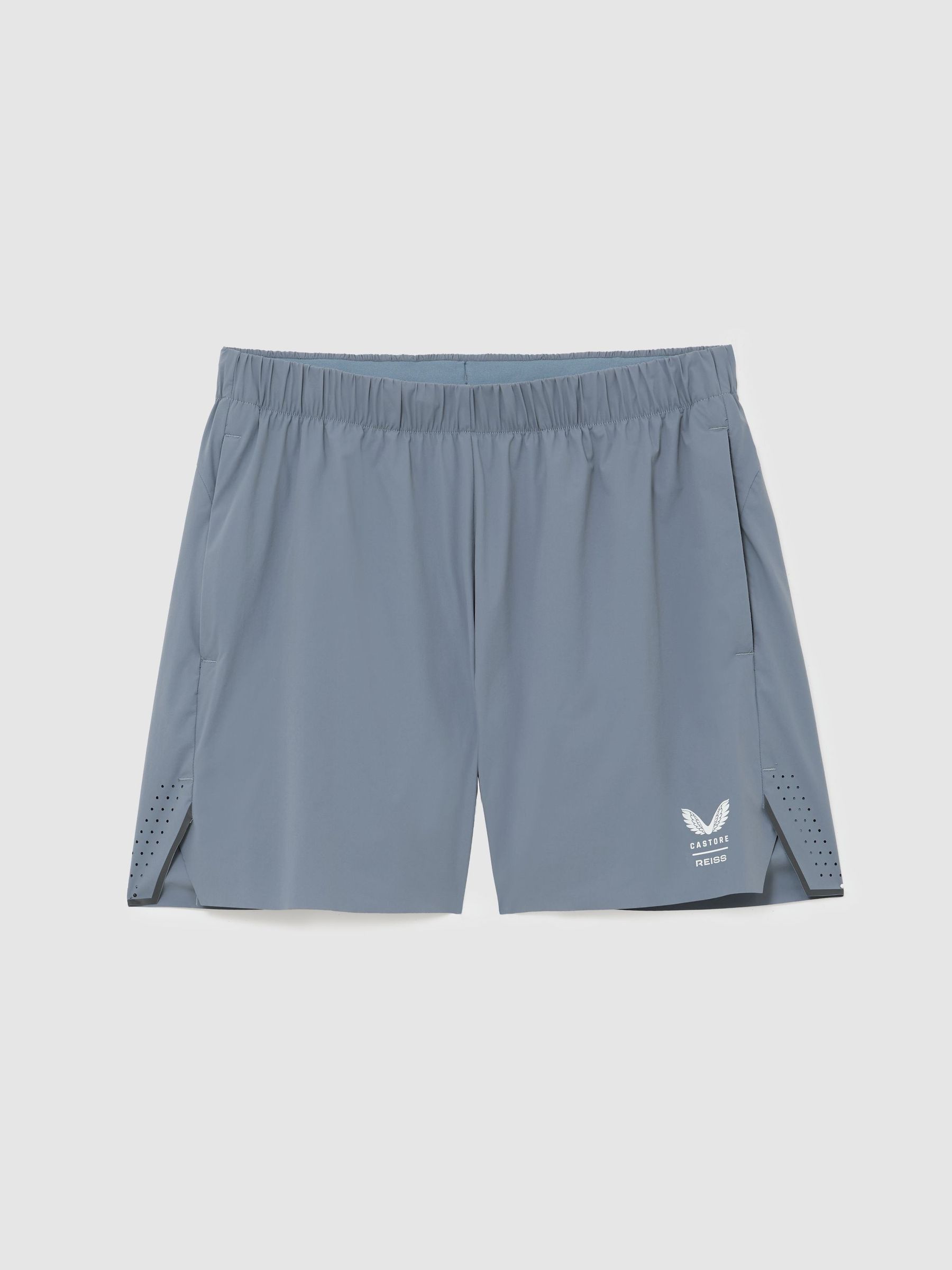 Reiss | Castore 5-Inch Training Shorts in Blue - Image 2 de 9