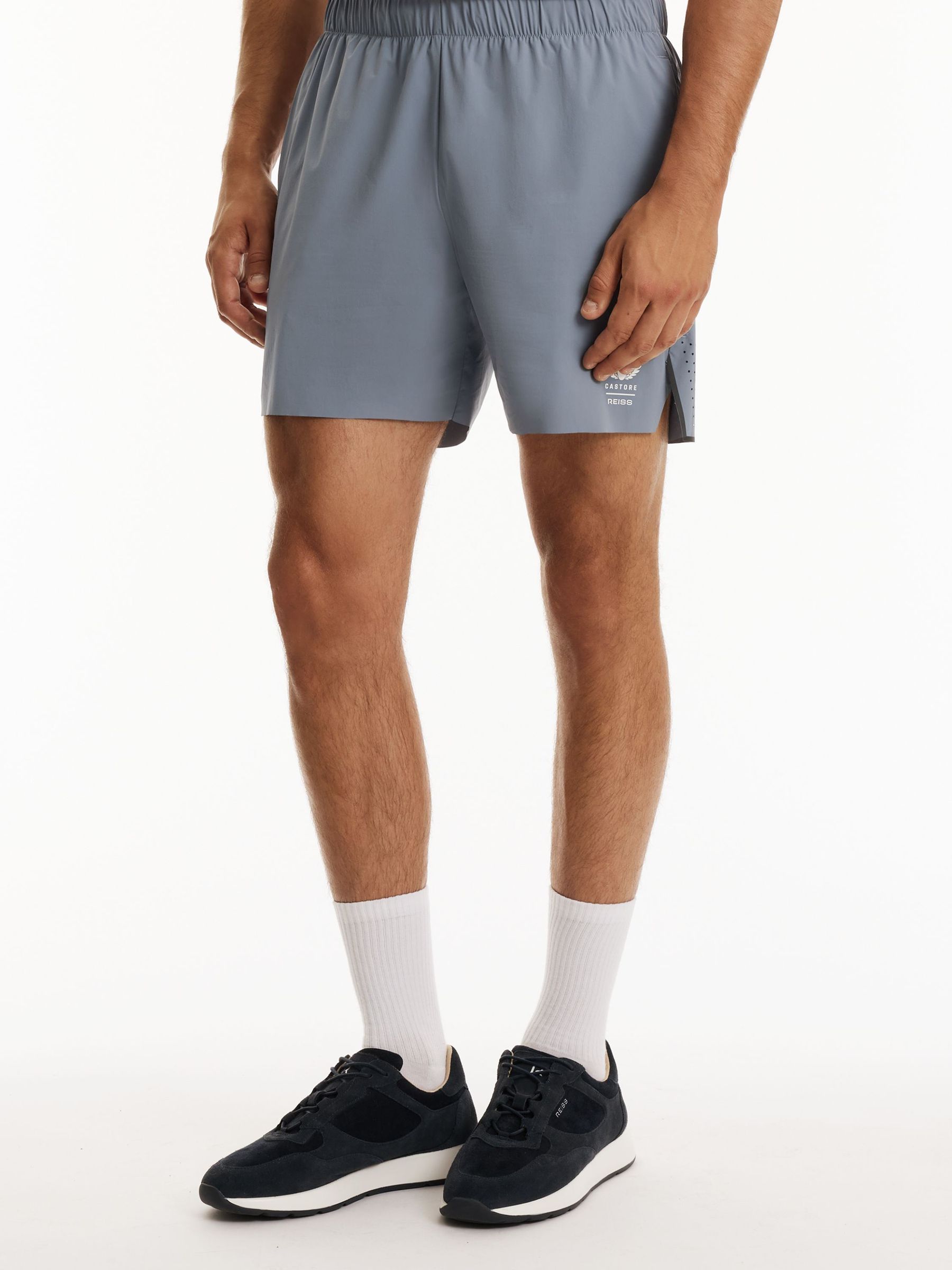Reiss | Castore 5-Inch Training Shorts in Blue - Image 5 de 9