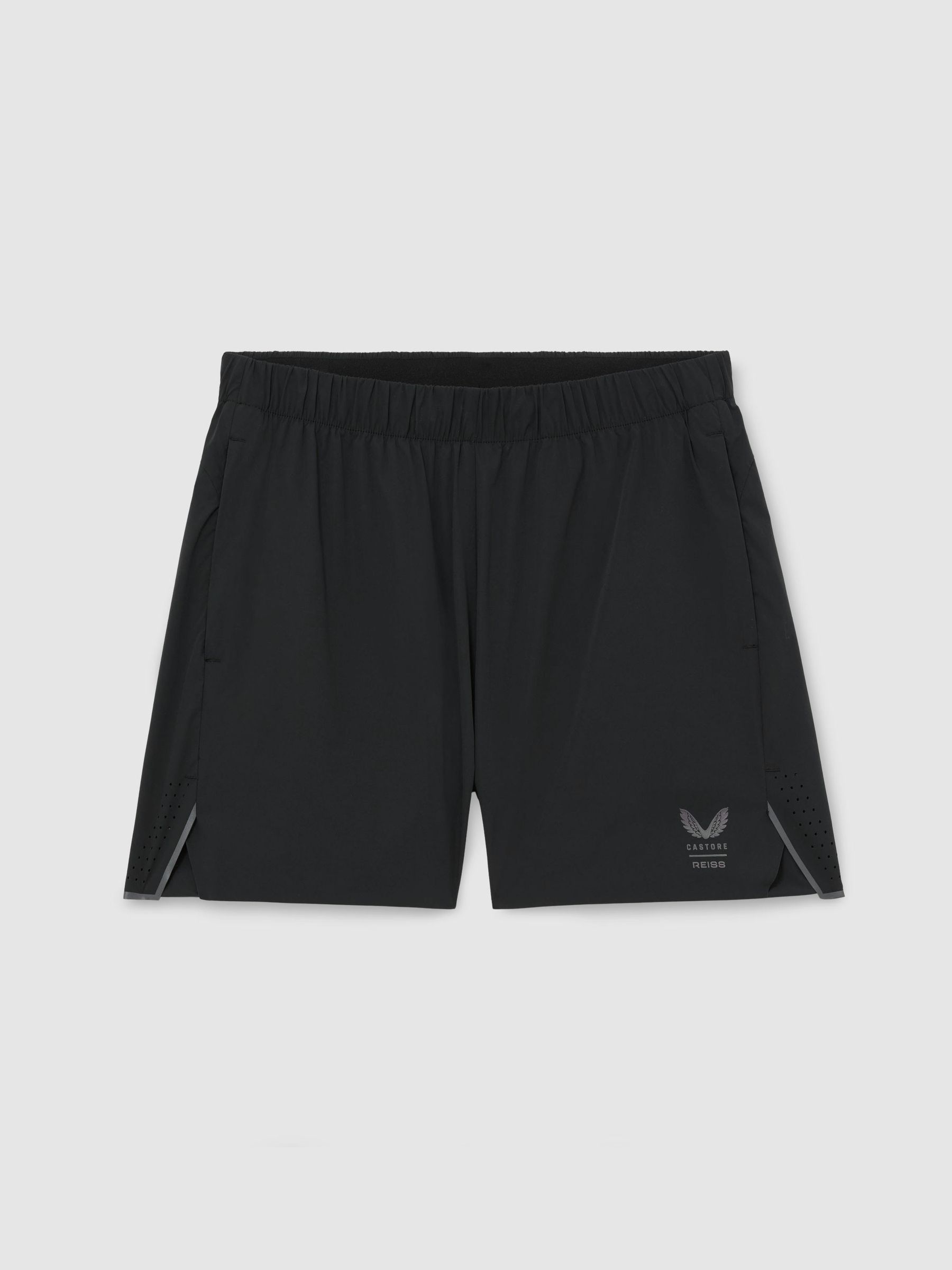 Reiss | Castore 5-Inch Training Shorts in Black - Image 2 de 8