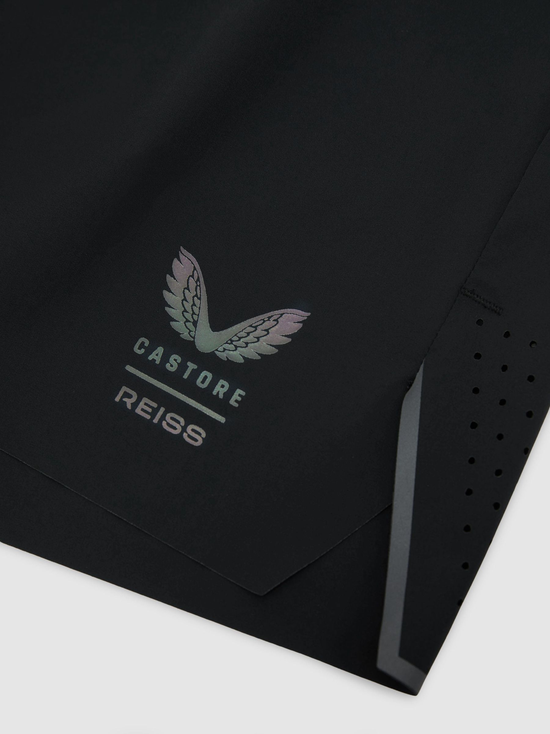 Reiss | Castore 5-Inch Training Shorts in Black - Image 8 de 8