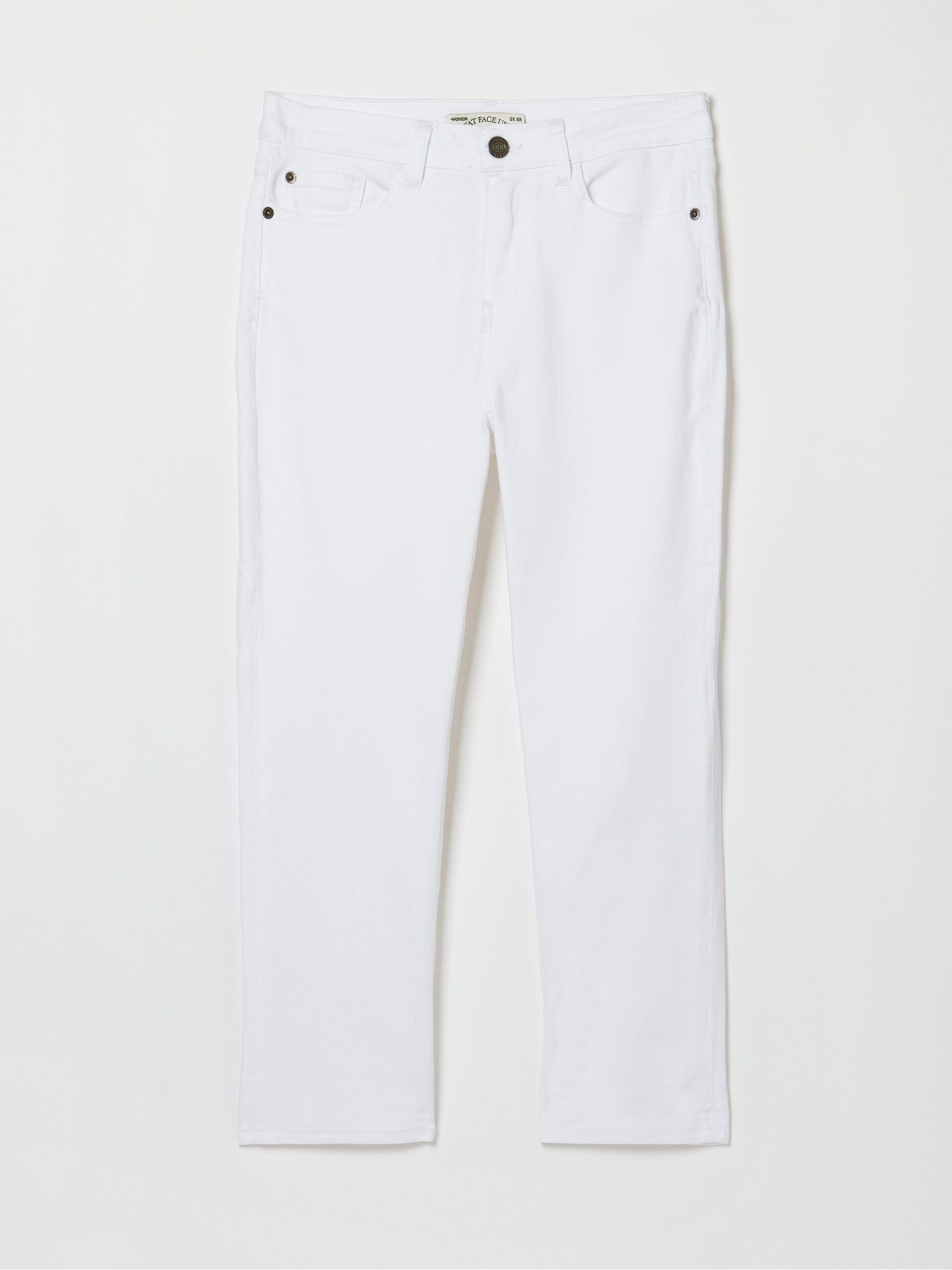 White Hamble Capri Jeans - Image 4 of 4