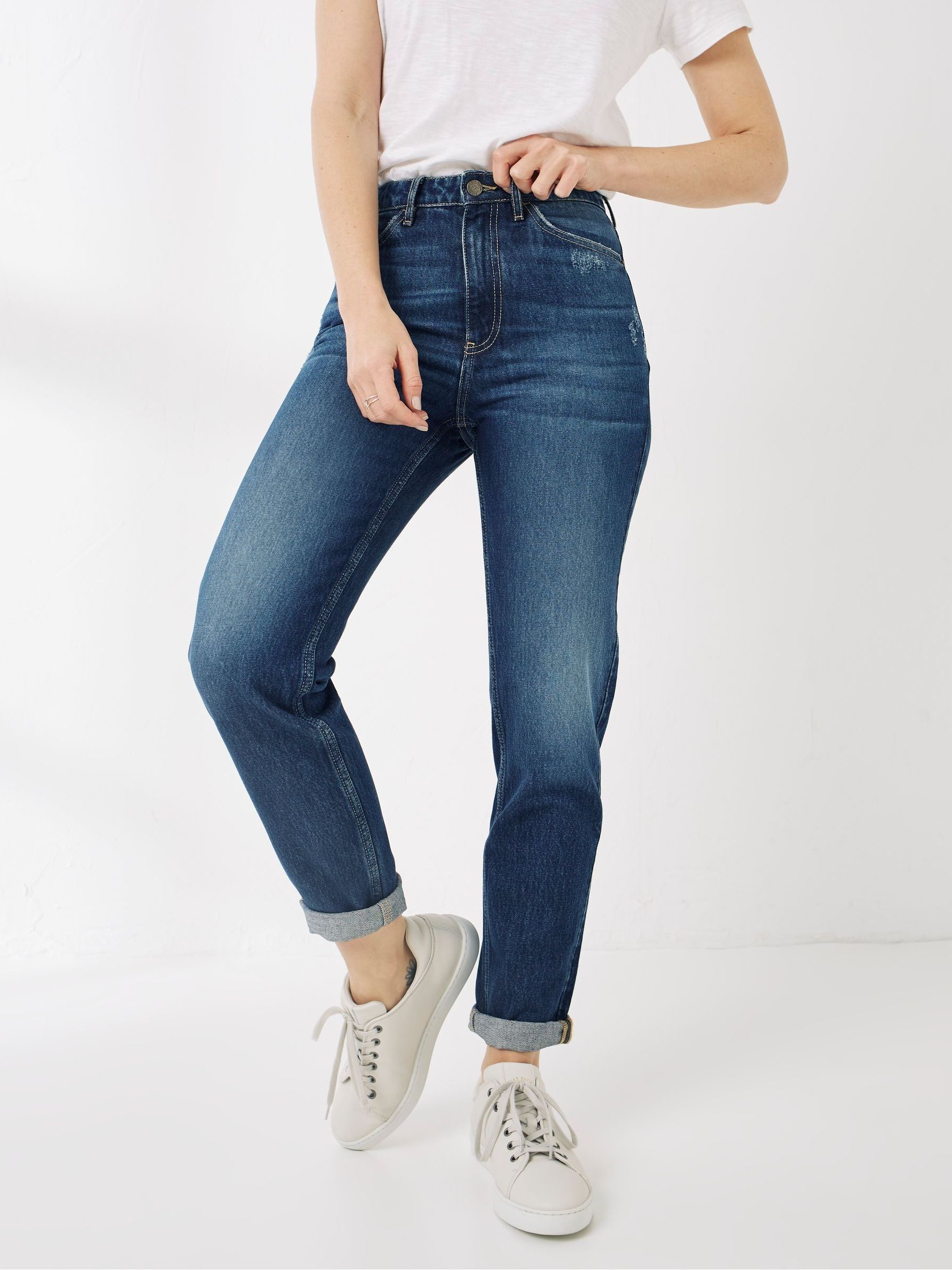 Blue Mom Jeans - Image 1 of 3