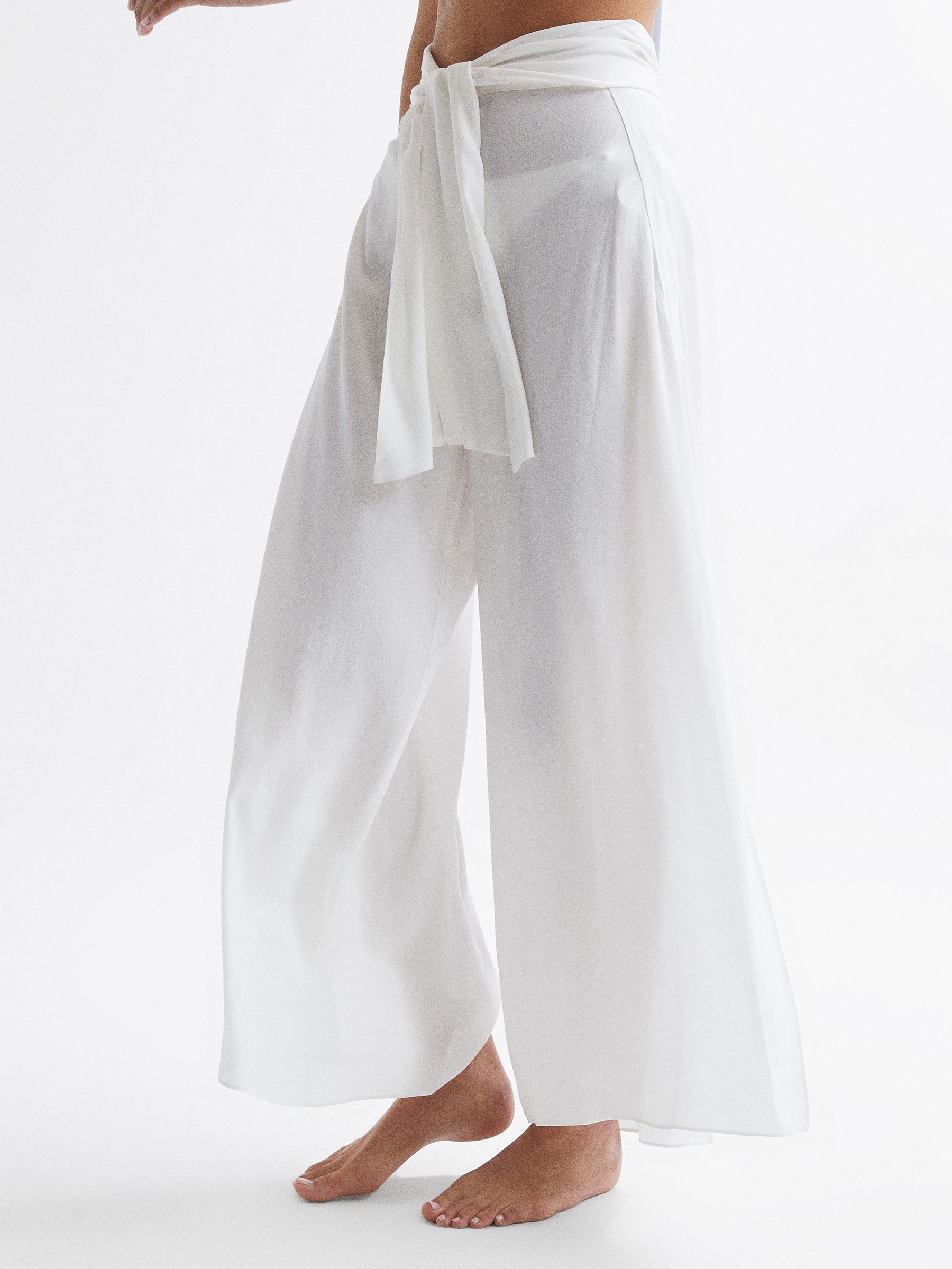 Resort Trousers in White - Image 3 of 6