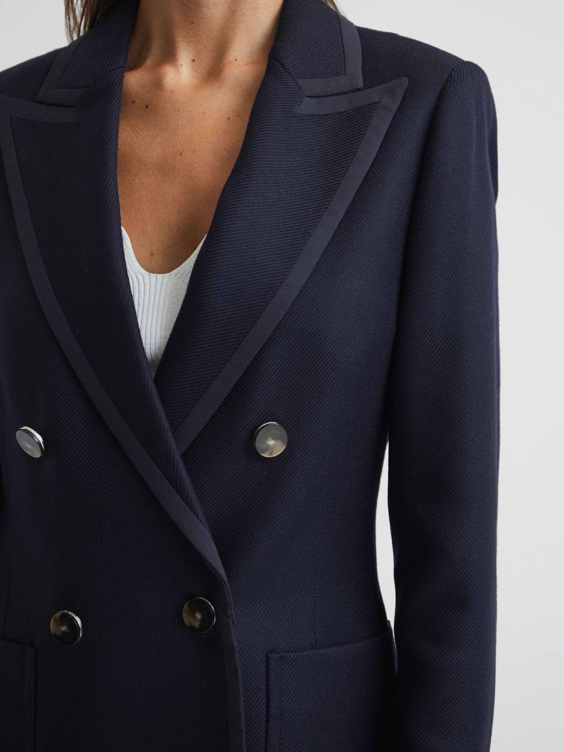 【海外限定】REISSウール混ジャケット☆Tally double-breasted t REISS Tally Jacket | endource