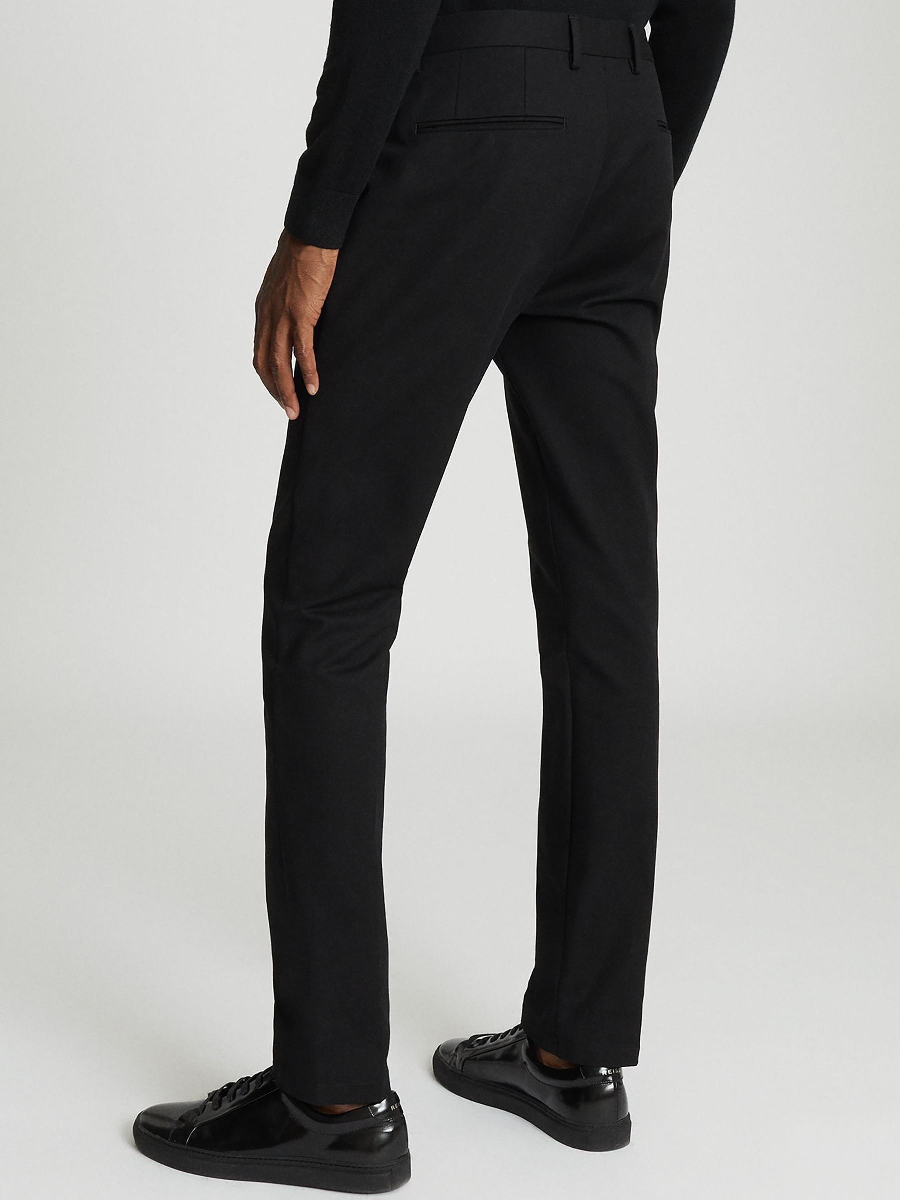 Slim Fit Chinos in Black - Image 5 of 6