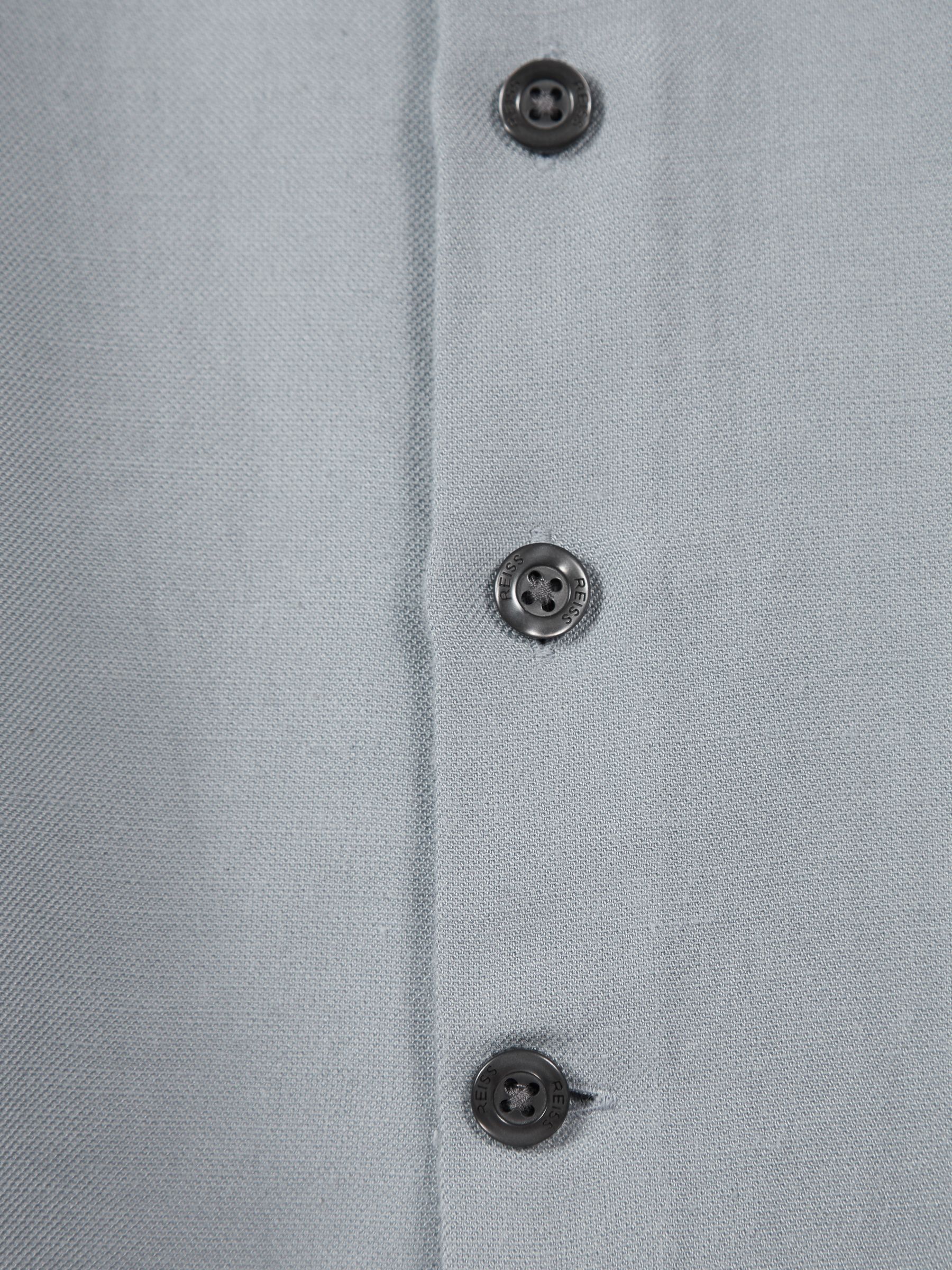 Short Sleeve Shirt in Airforce Blue - Image 6 of 6