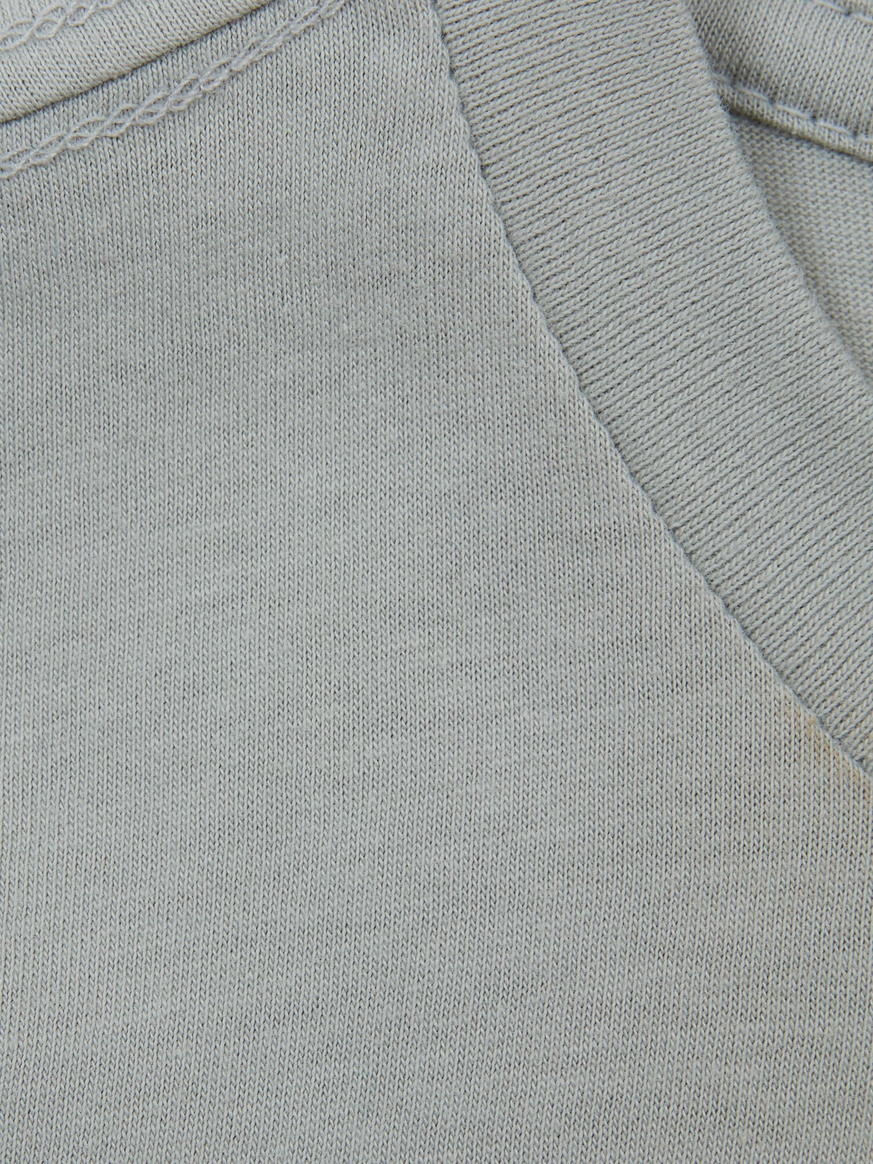 Senior Crew Neck T-Shirt in Rosemary - Image 6 of 6