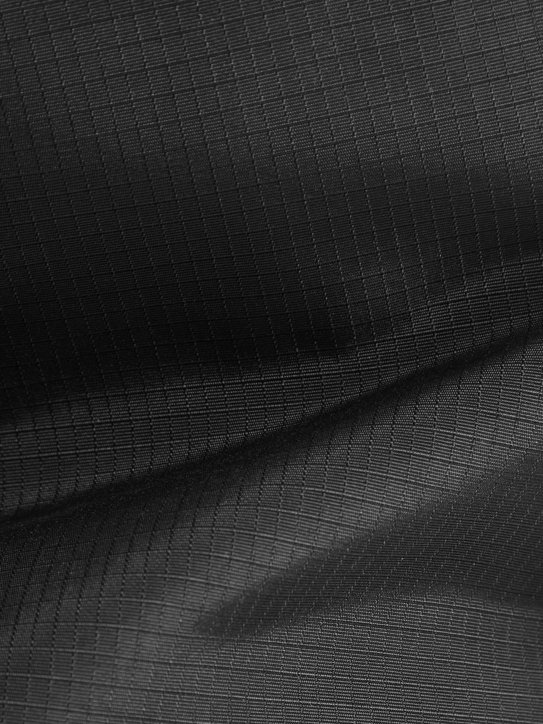 North South Ripstop Nylon Tote Bag in Black - Image 7 of 9