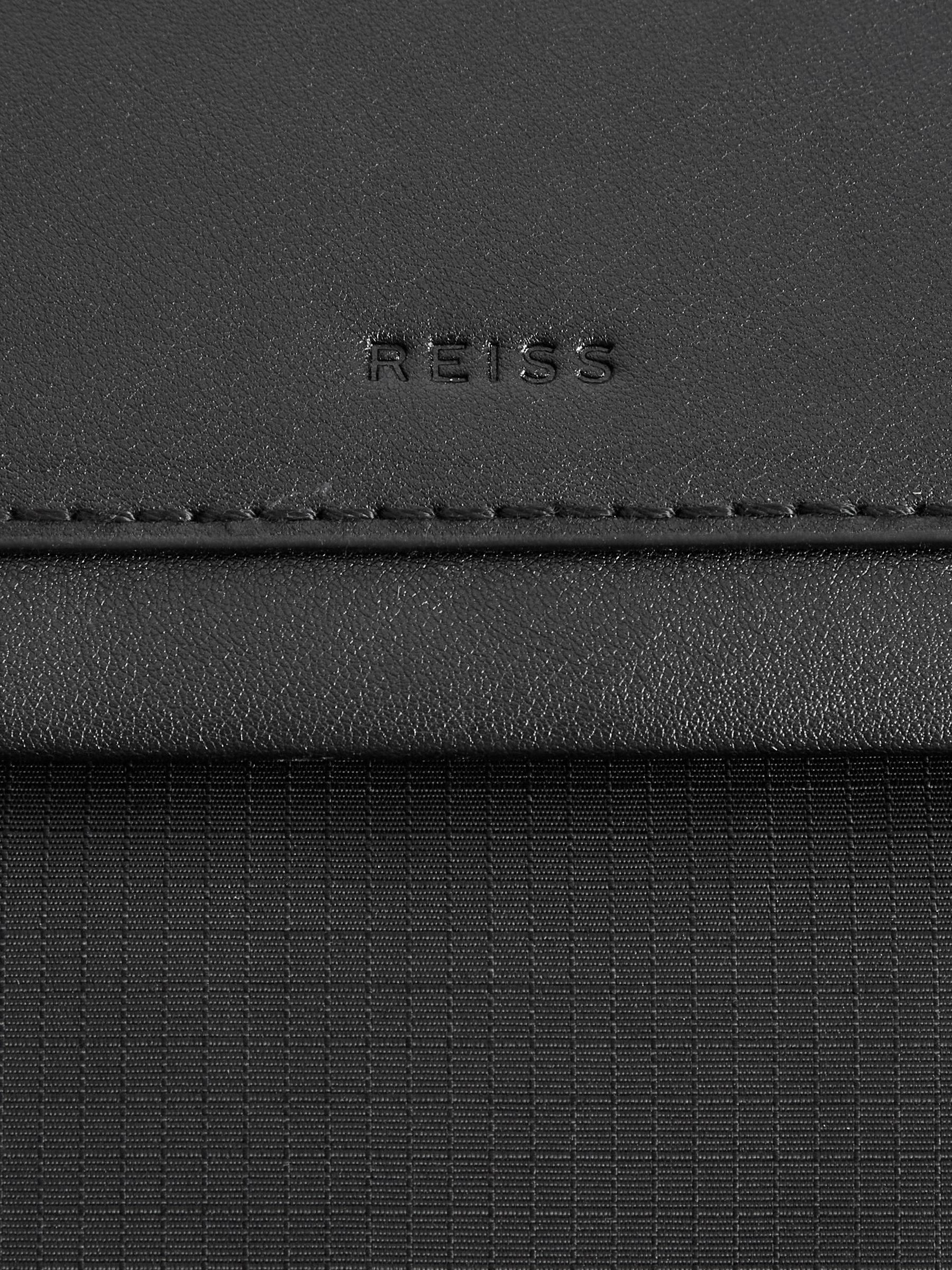 North South Ripstop Nylon Tote Bag in Black - Image 8 of 9