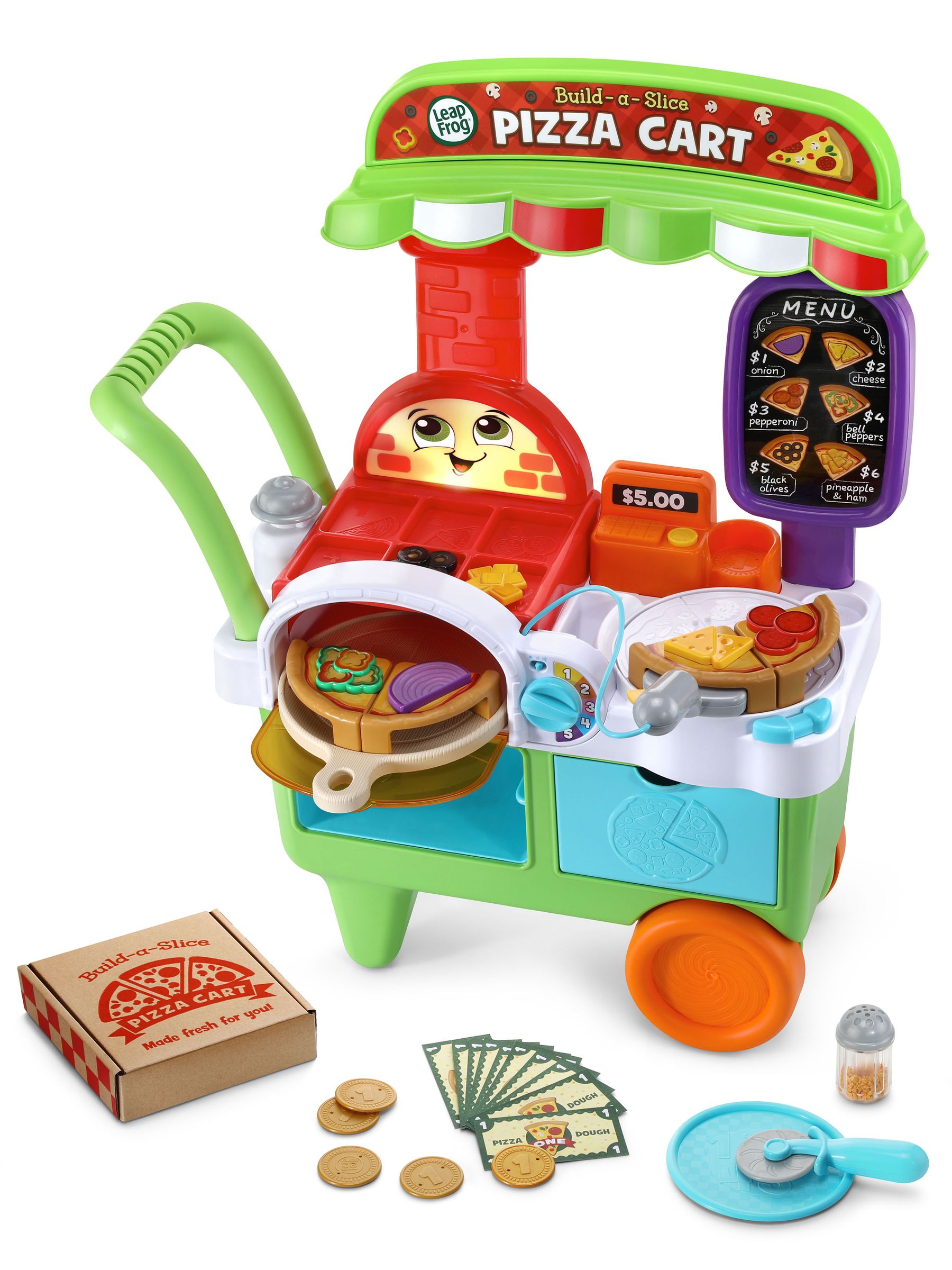 Leapfrog Toys BuildaSlice Pizza Cart - Image 2 of 6