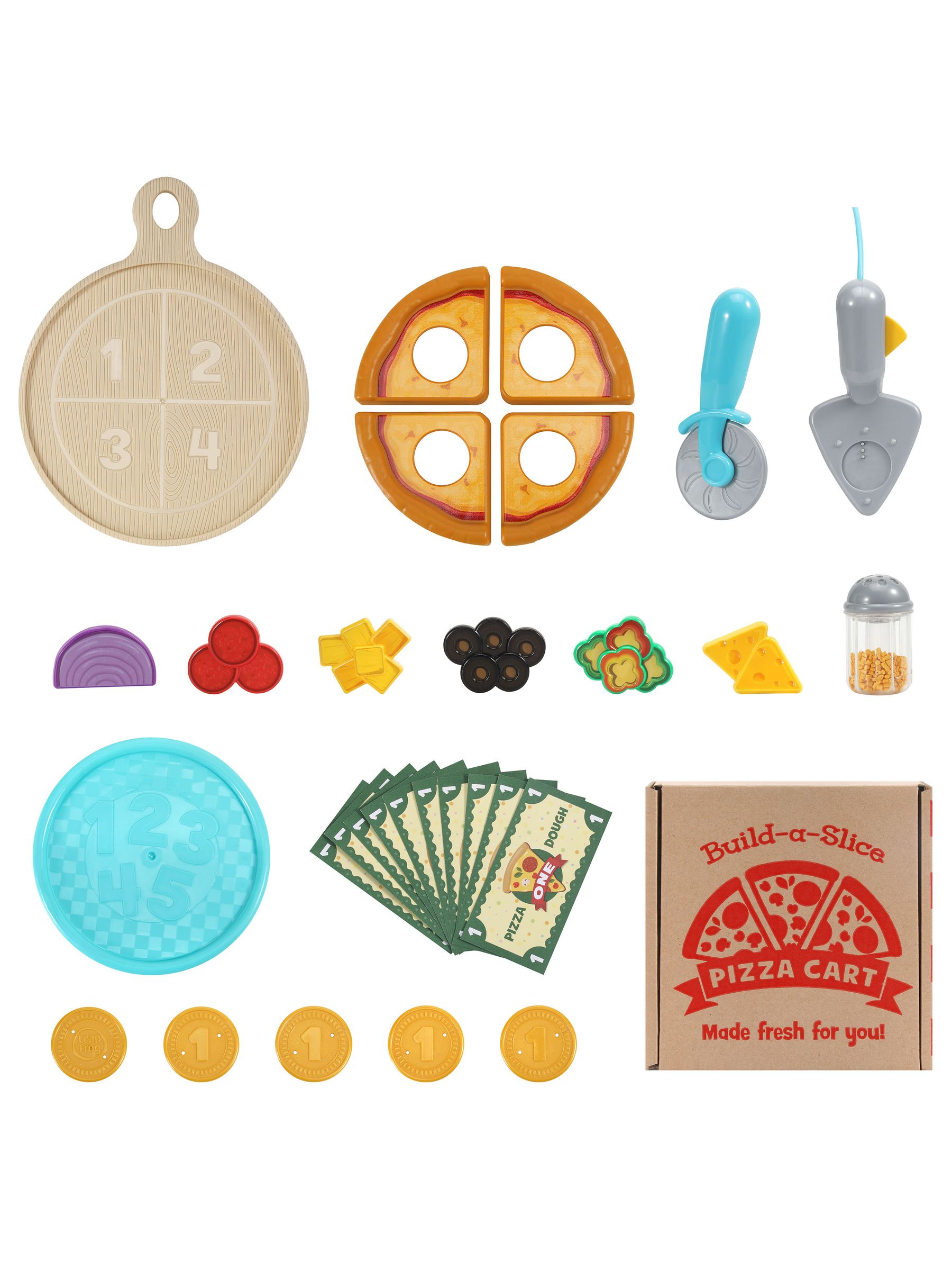 Leapfrog Toys BuildaSlice Pizza Cart - Image 3 of 6