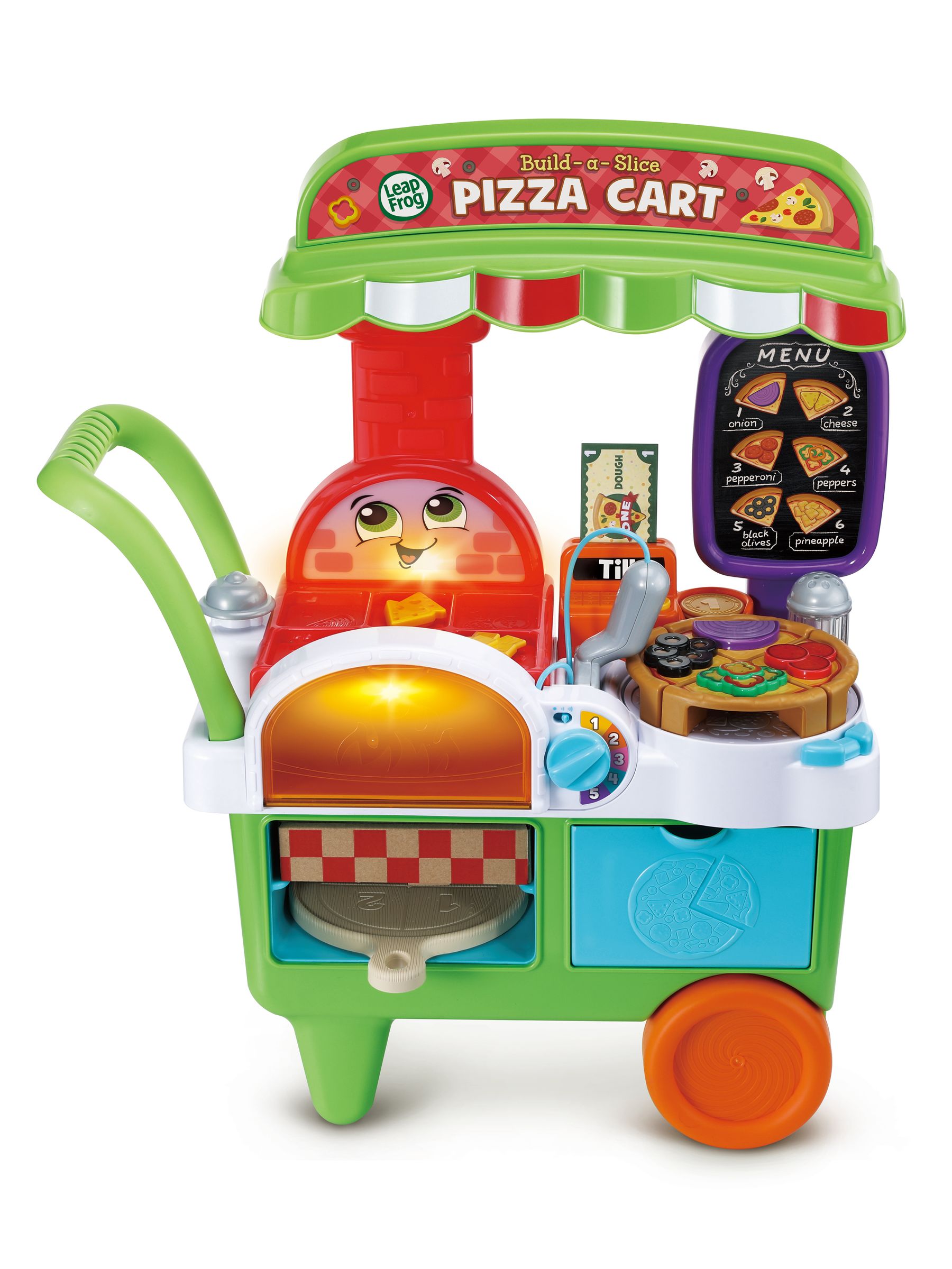 Leapfrog Toys BuildaSlice Pizza Cart - Image 4 of 6