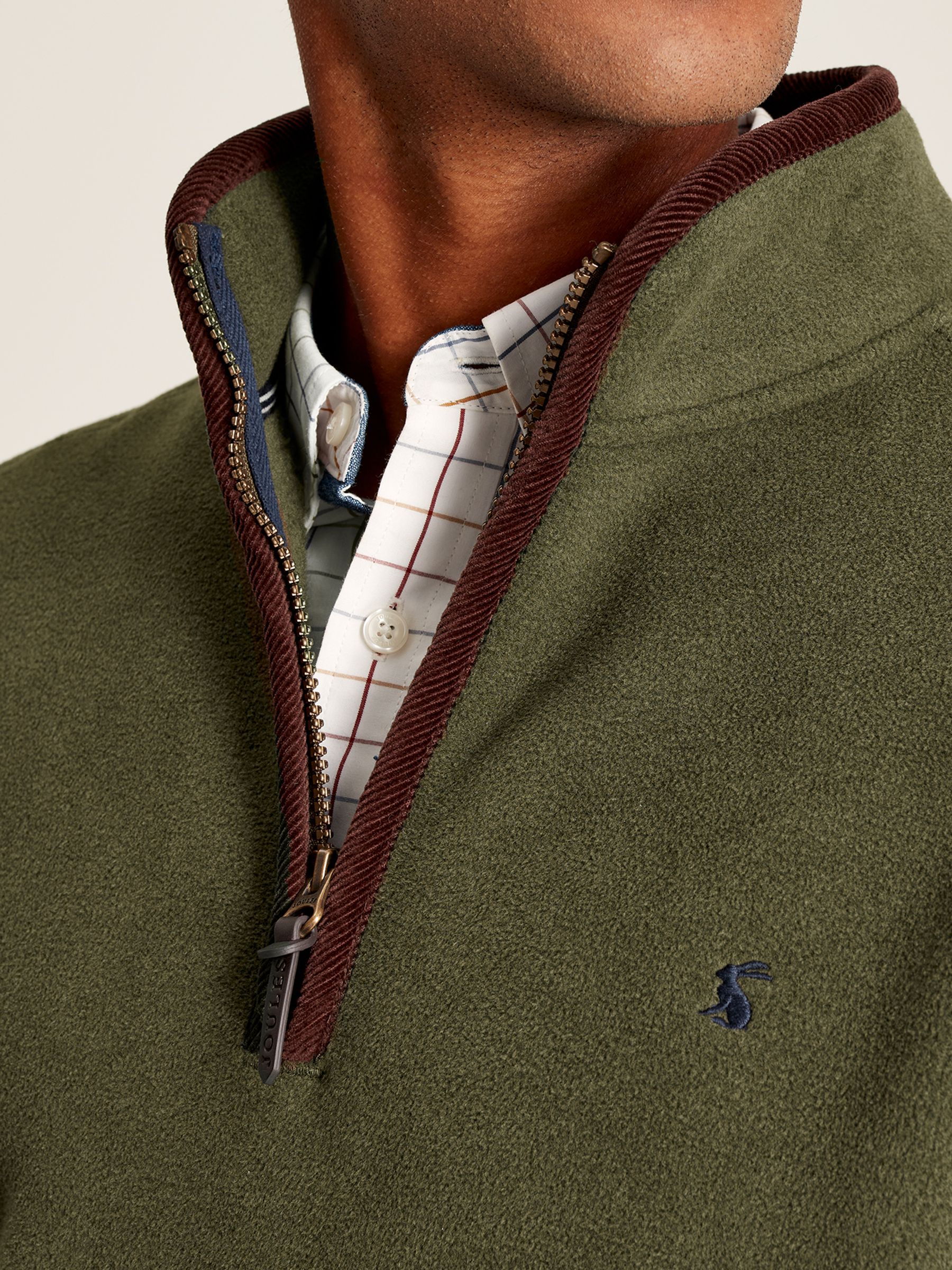 Coxton Green Quarter Zip Fleece - Image 6 of 7