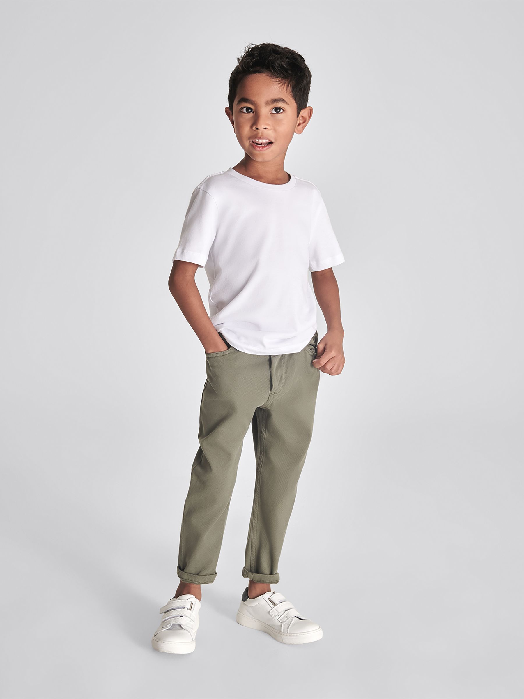 Pack Of Three T Shirts in Multi Neutral - Image 2 of 7