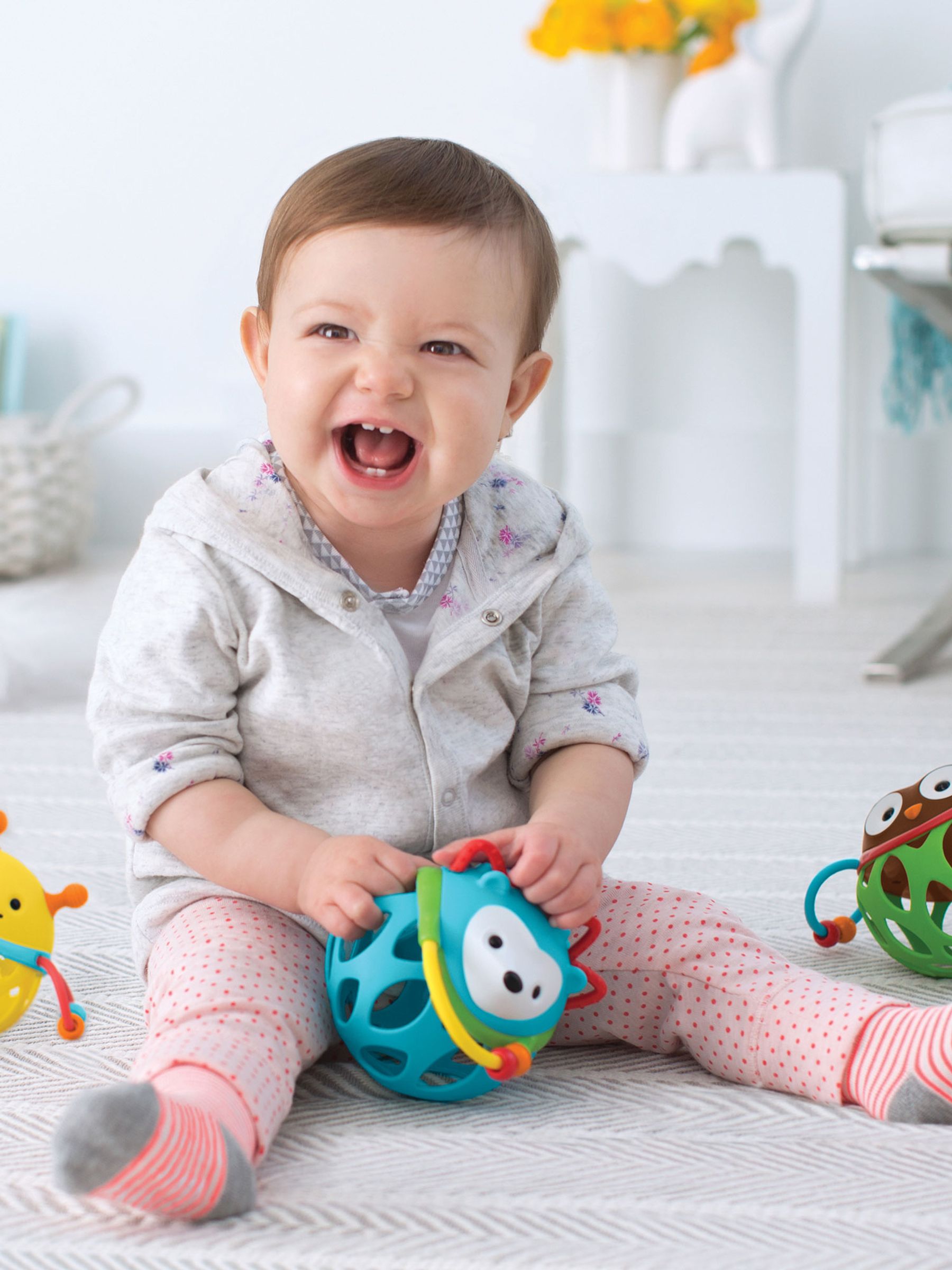Skip Hop Explore & More Roll Around Rattle Hedgehog - Image 2 of 4
