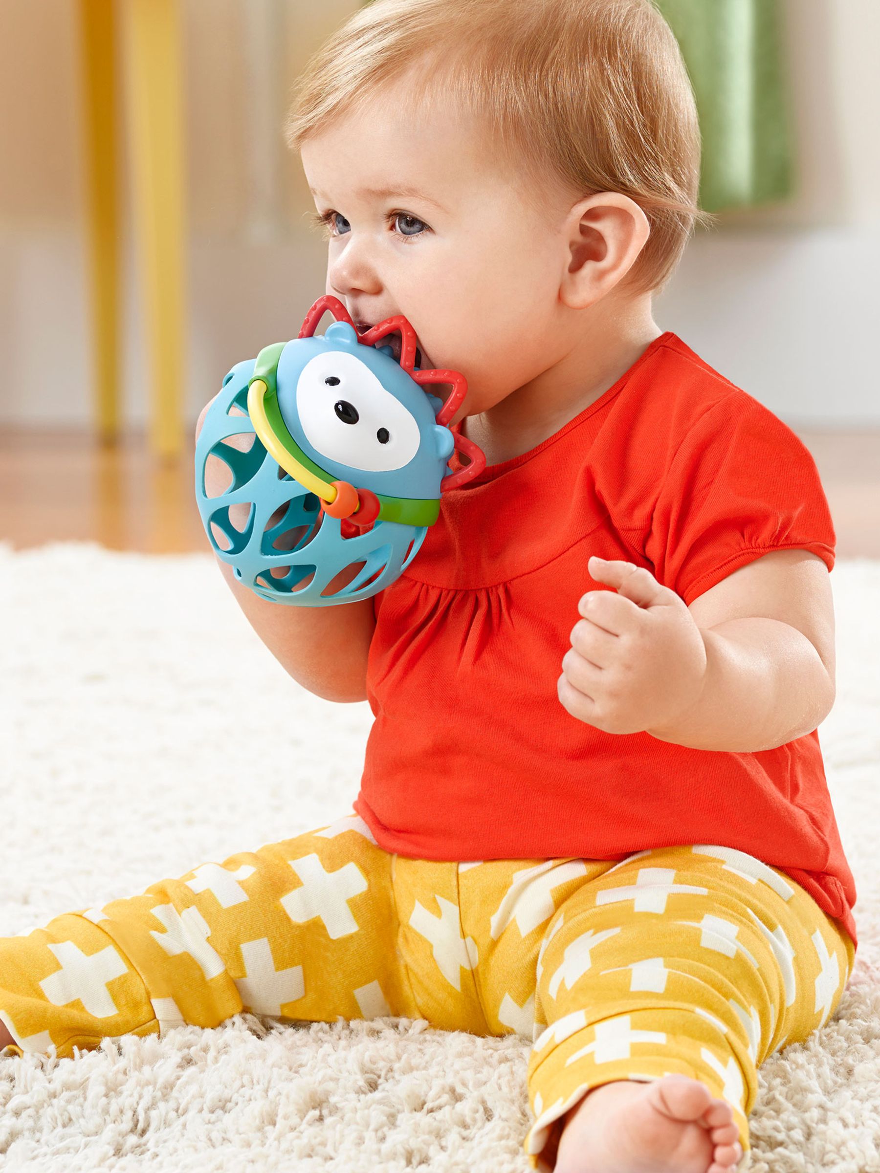 Skip Hop Explore & More Roll Around Rattle Hedgehog - Image 3 of 4