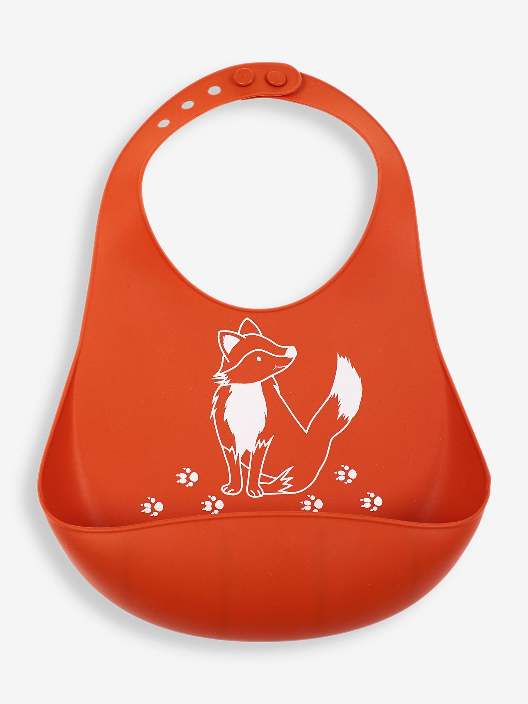 Rust Silicone Bib - Image 1 of 1