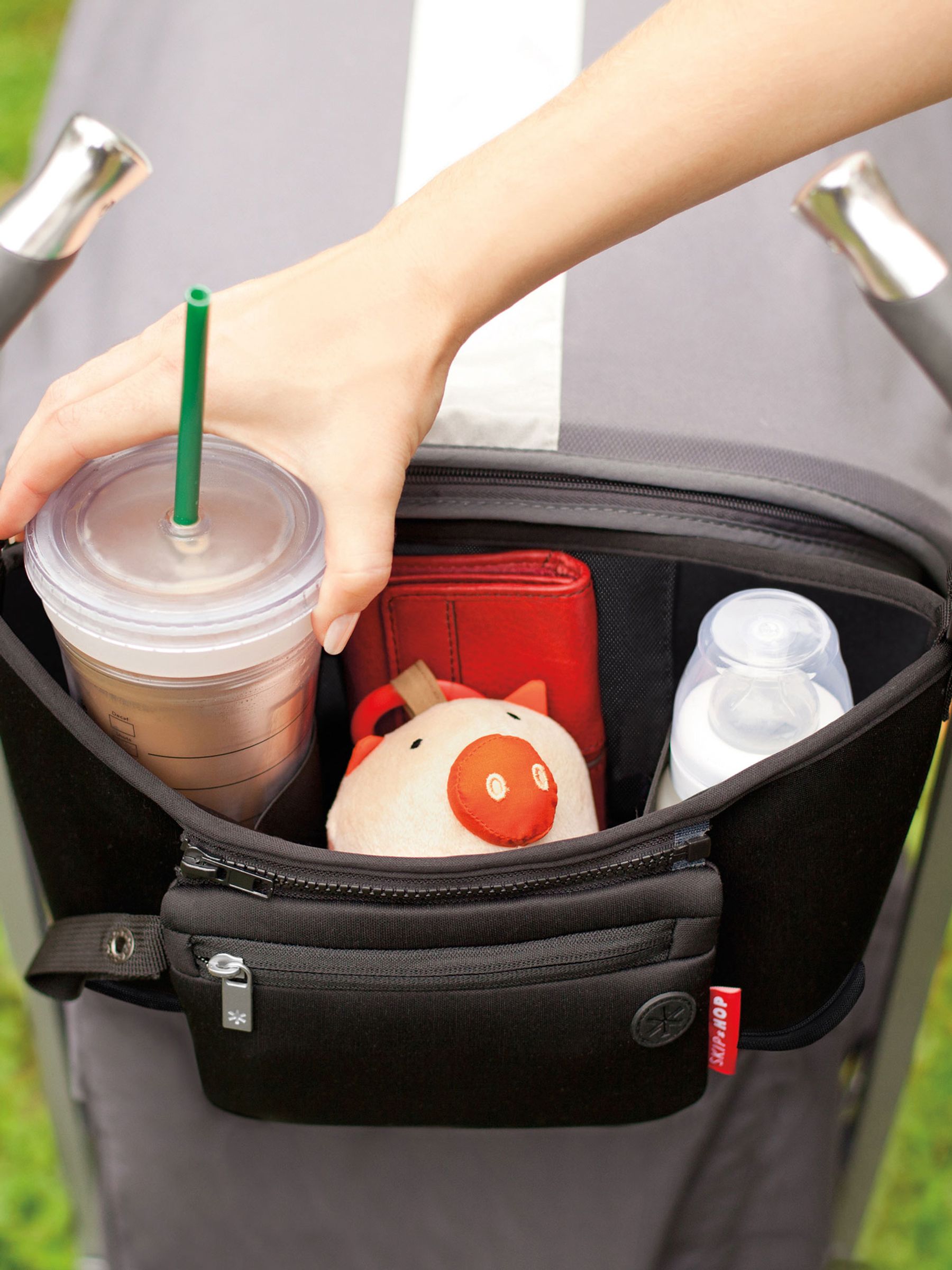 Skip Hop Grab & Go Stroller Organiser Black - Image 9 of 10