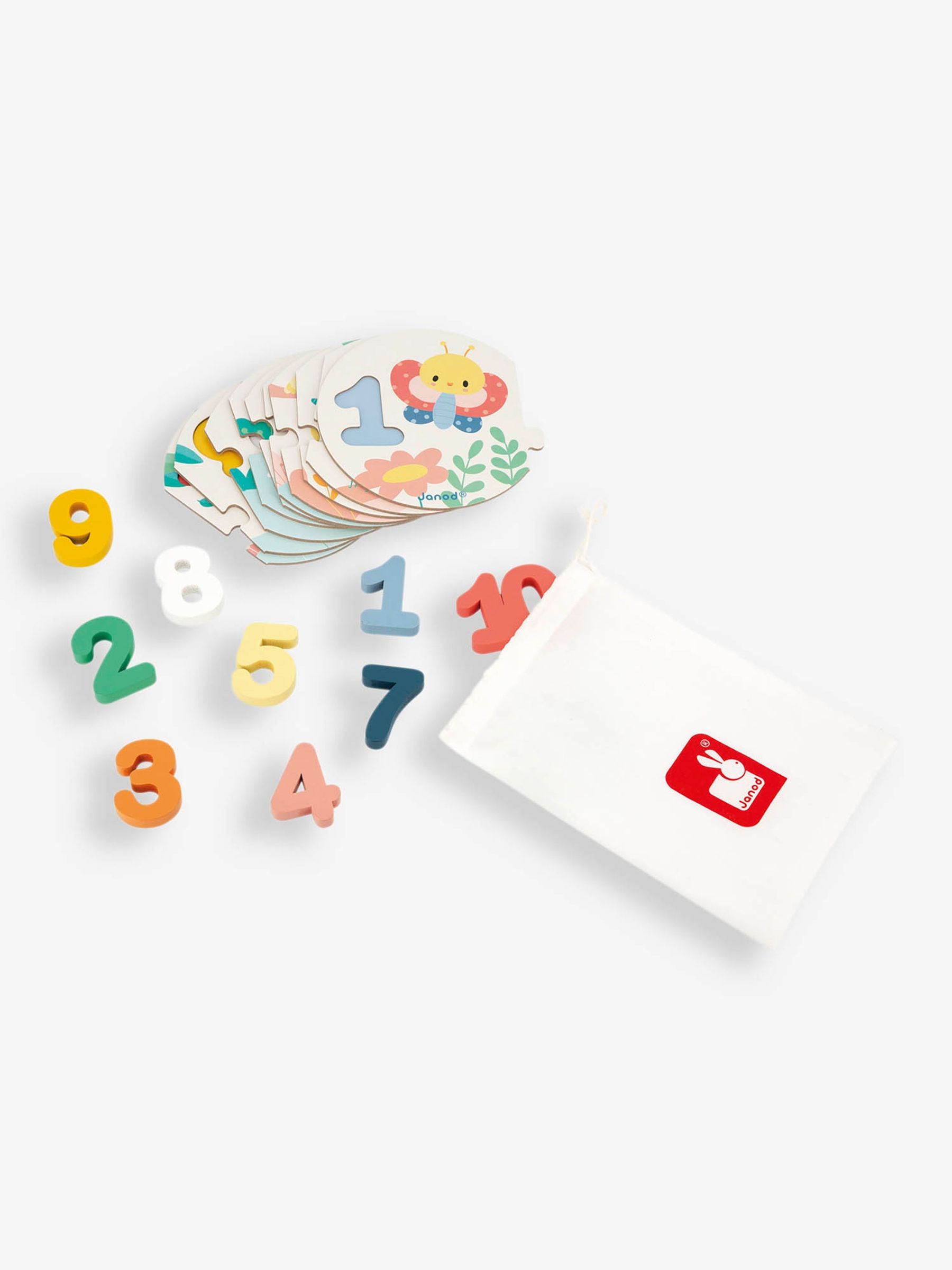 Janod Pure My First Numbers Puzzle - Image 3 of 6