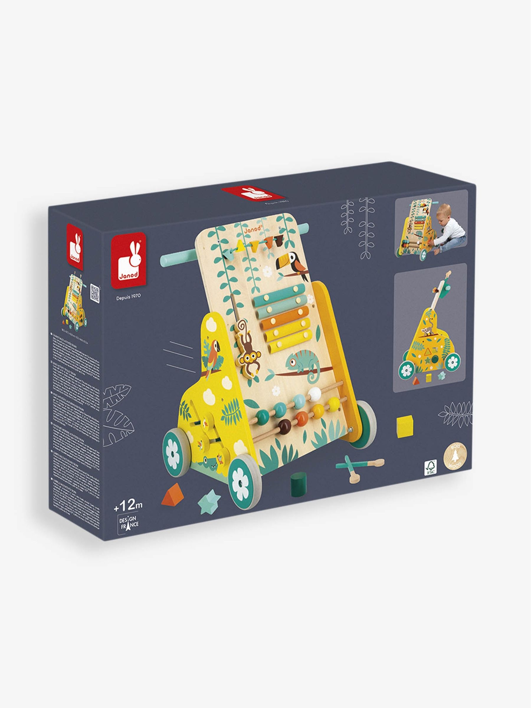 Janod Multi Activity Trolley - Image 4 of 6