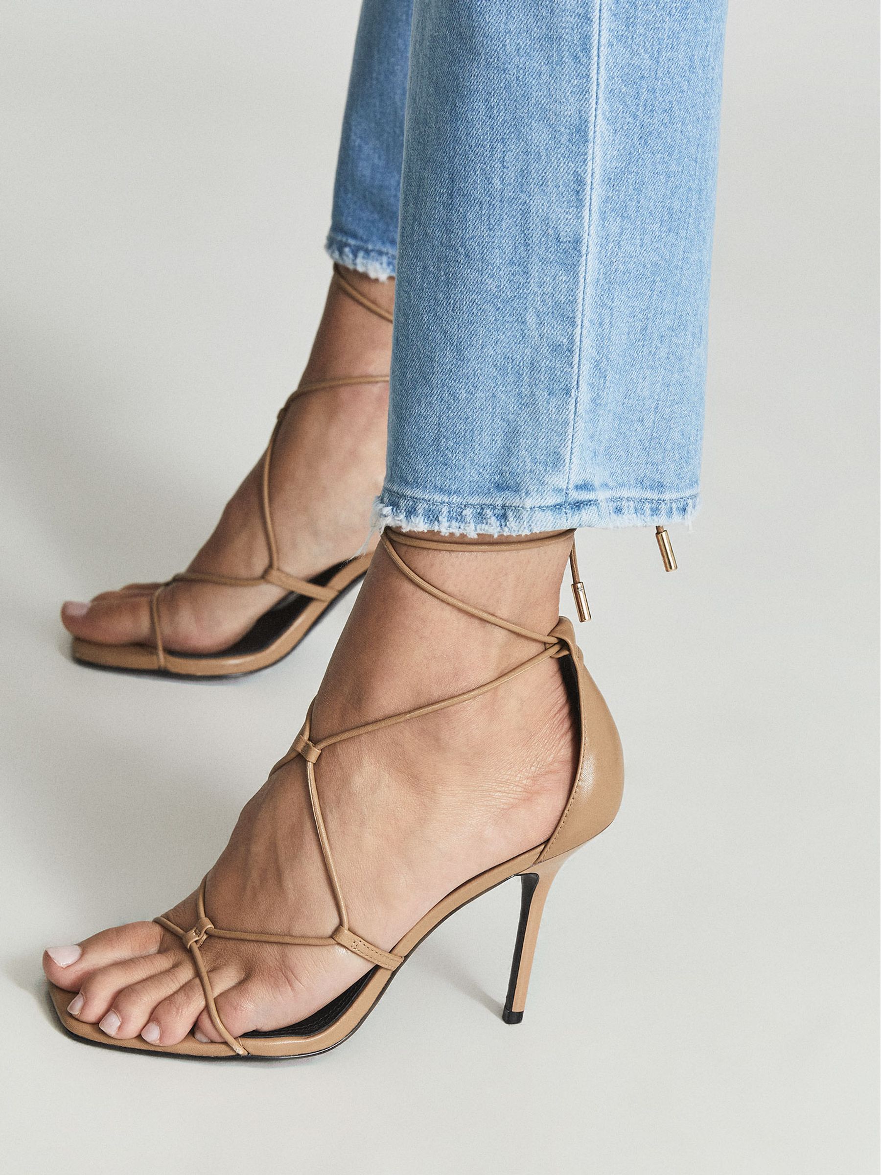 Paige Straight Leg Jeans in Light Blue - Image 7 of 7