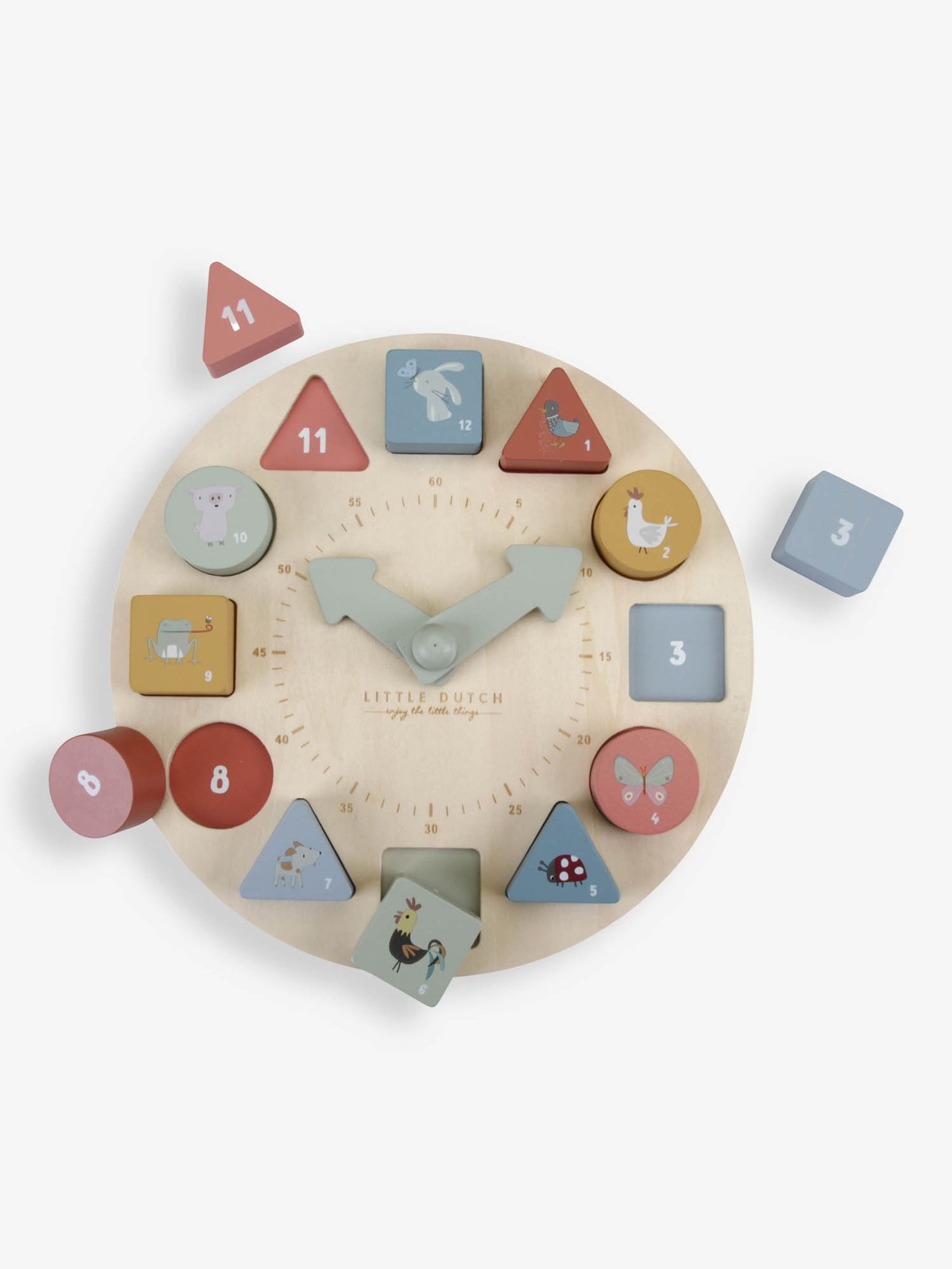 Little Dutch Puzzle Clock - Image 1 of 4 Little Dutch Puzzle Clock - Image 1 of 4