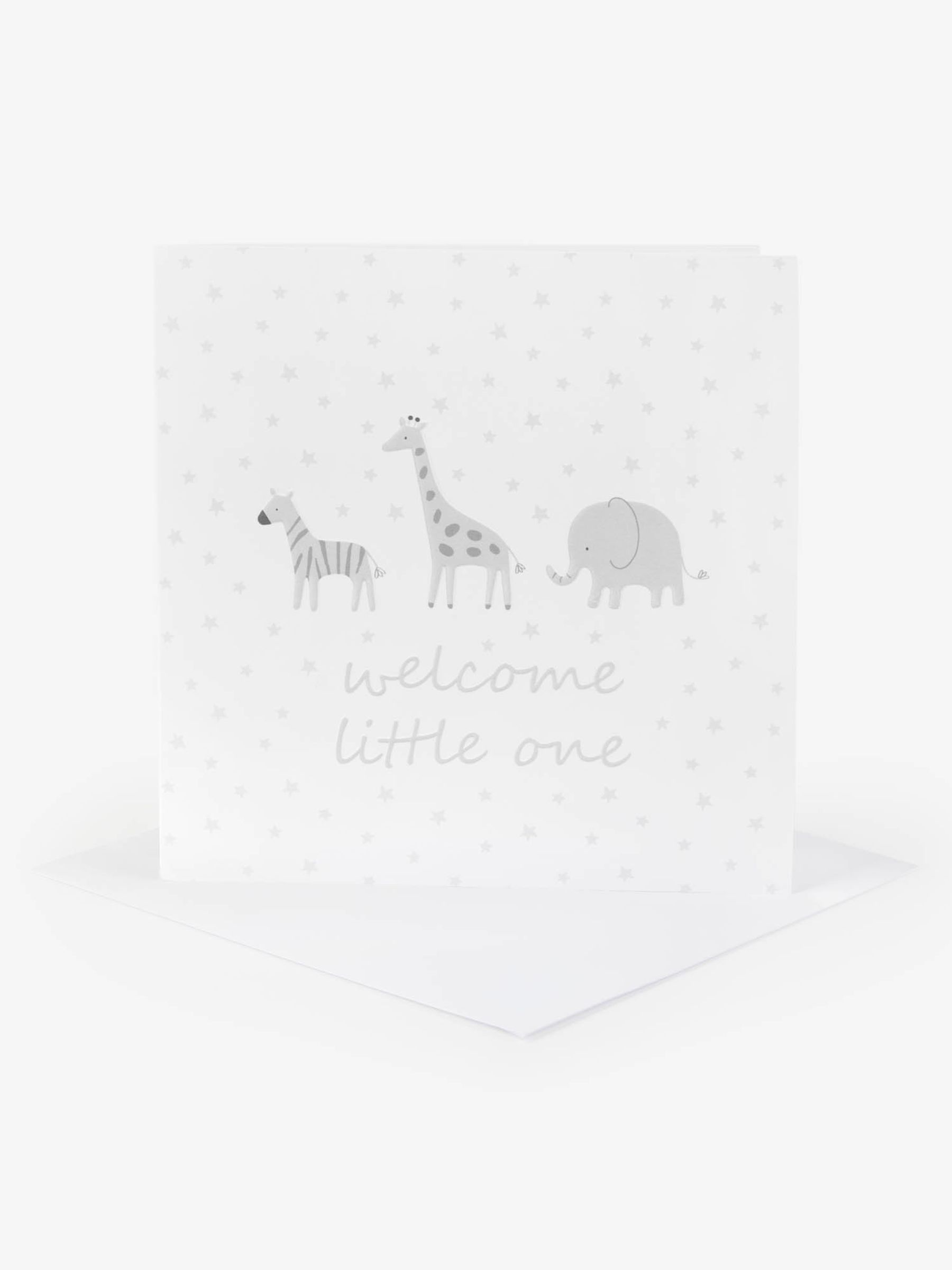 Welcome Little One Greetings Card - Image 1 of 1