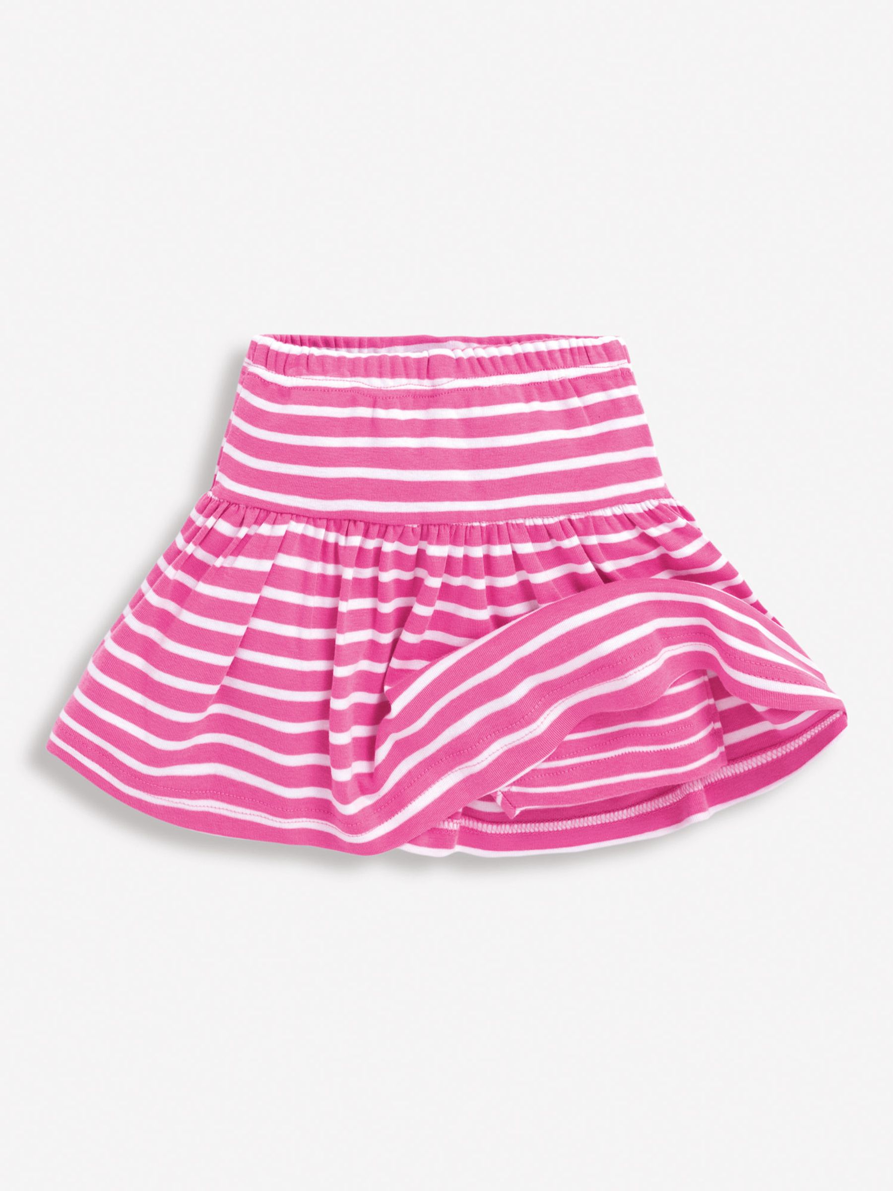 Girls' Classic Stripe Skort in Orchid - Image 1 of 1