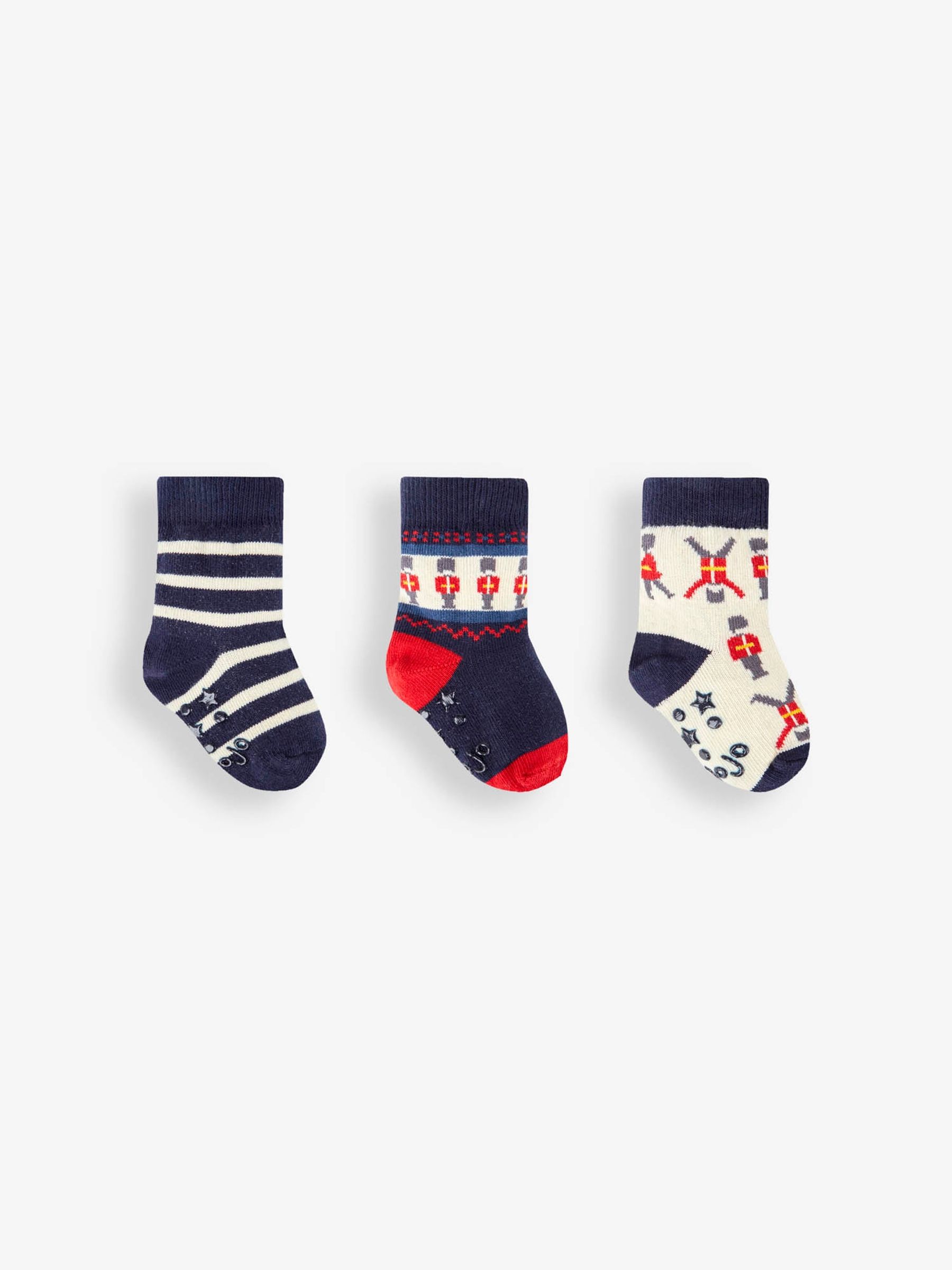 3-Pack King's Guard Socks in Navy - Image 1 of 1