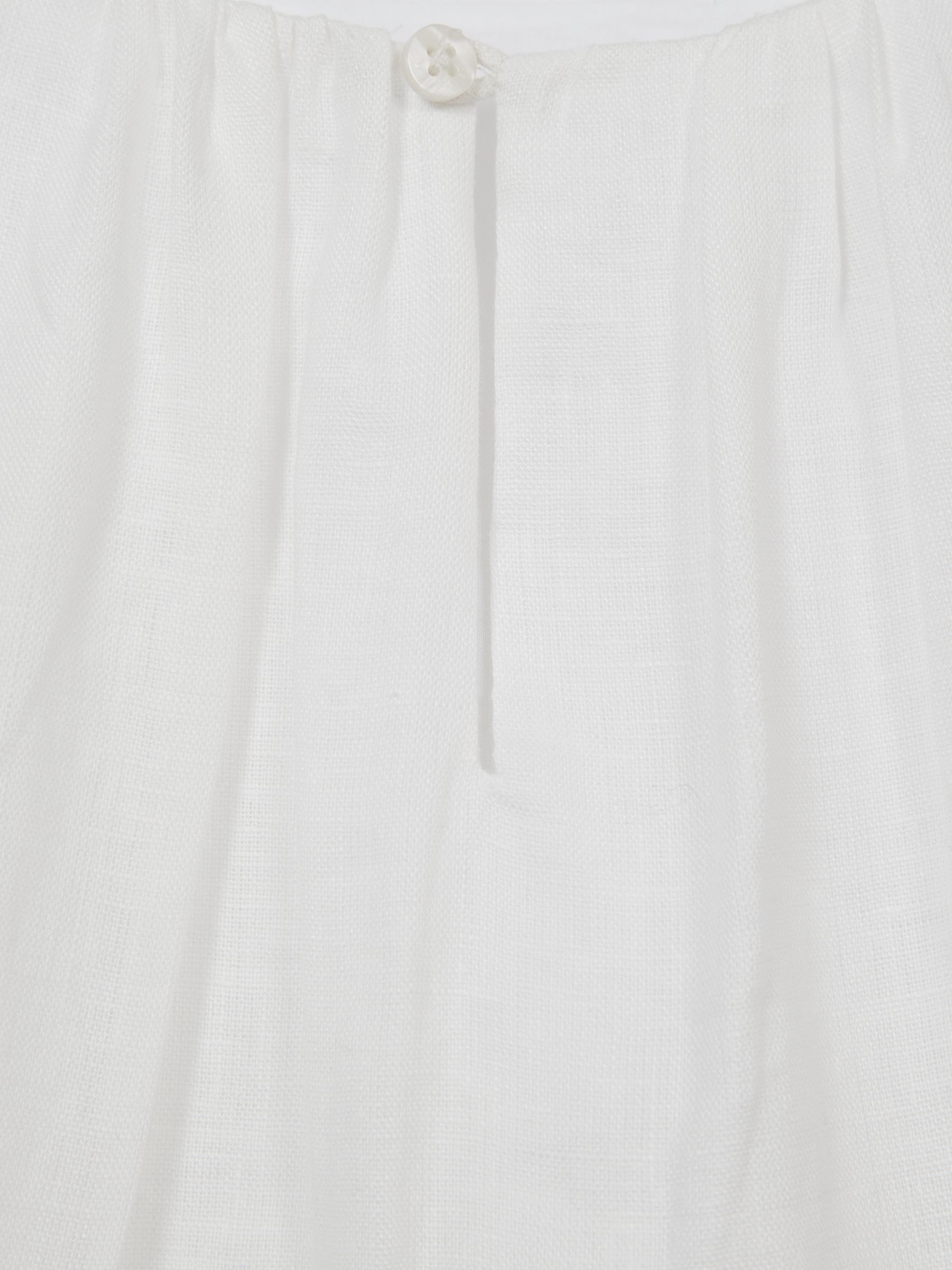 Long Sleeve Blouse in White - Image 8 of 8