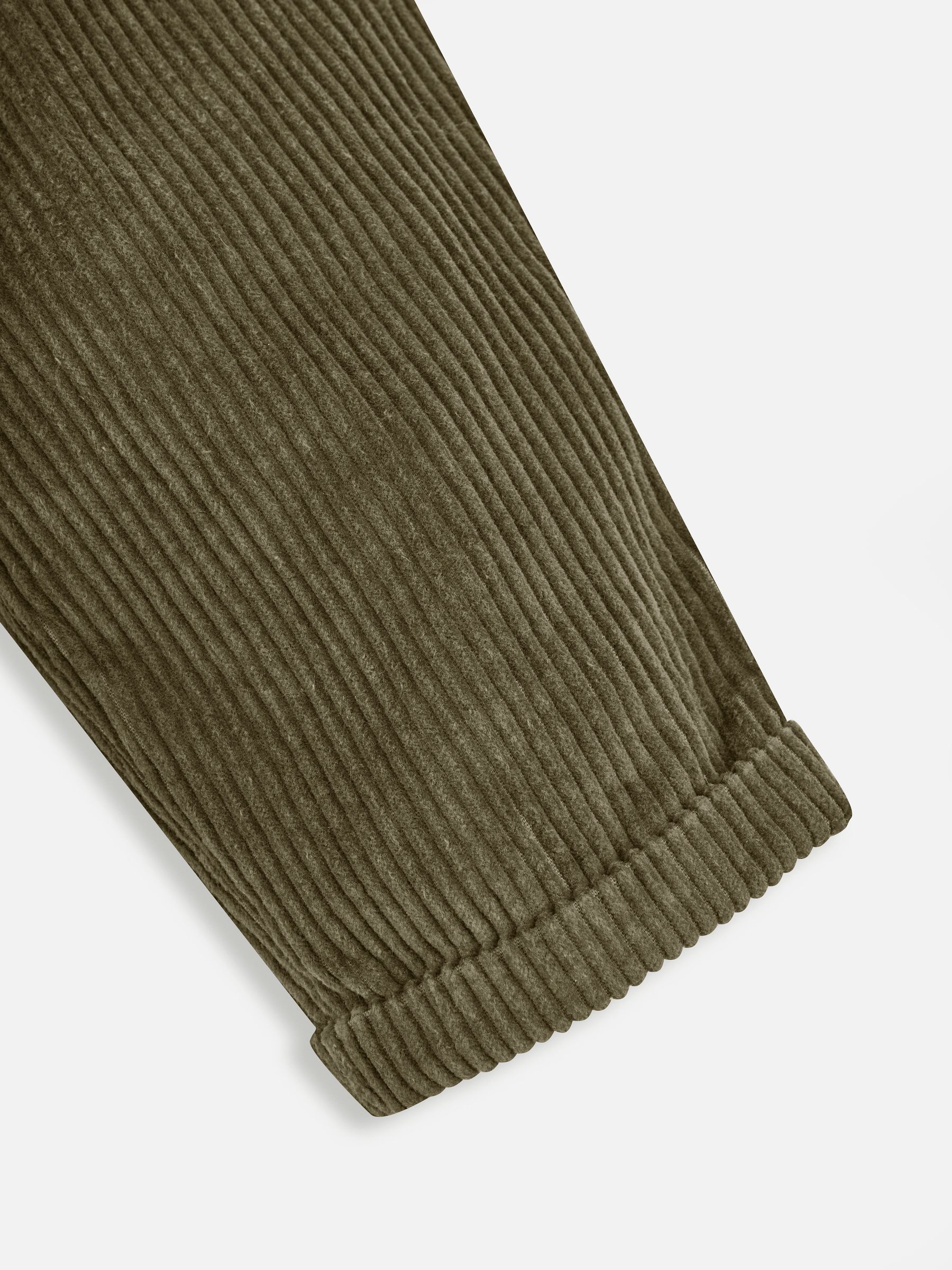 Khaki Green Cord Trousers - Image 3 of 4