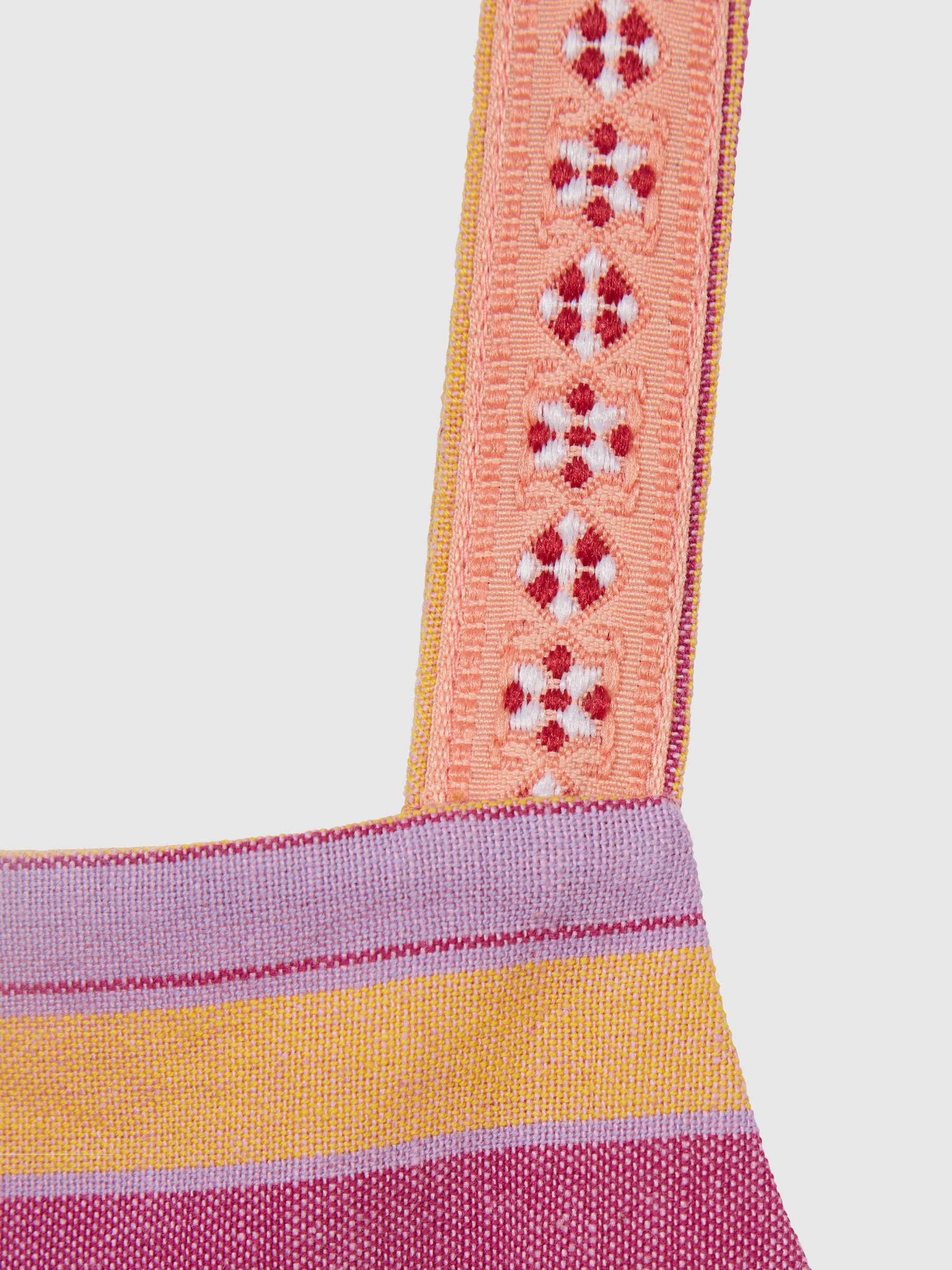 Stripe Midi Dress in Orange - Image 4 of 4