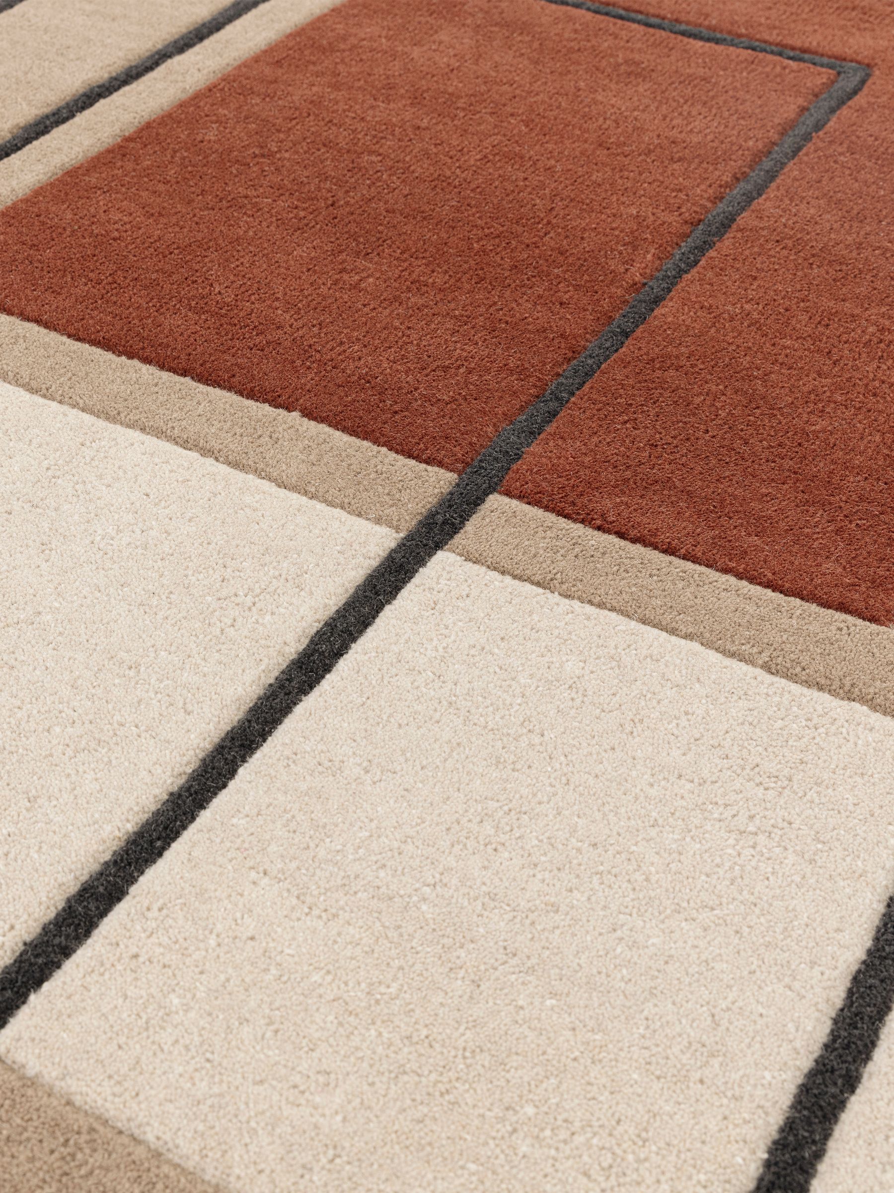 Asiatic Rugs Orange Reef Outline Rug - Image 6 of 6