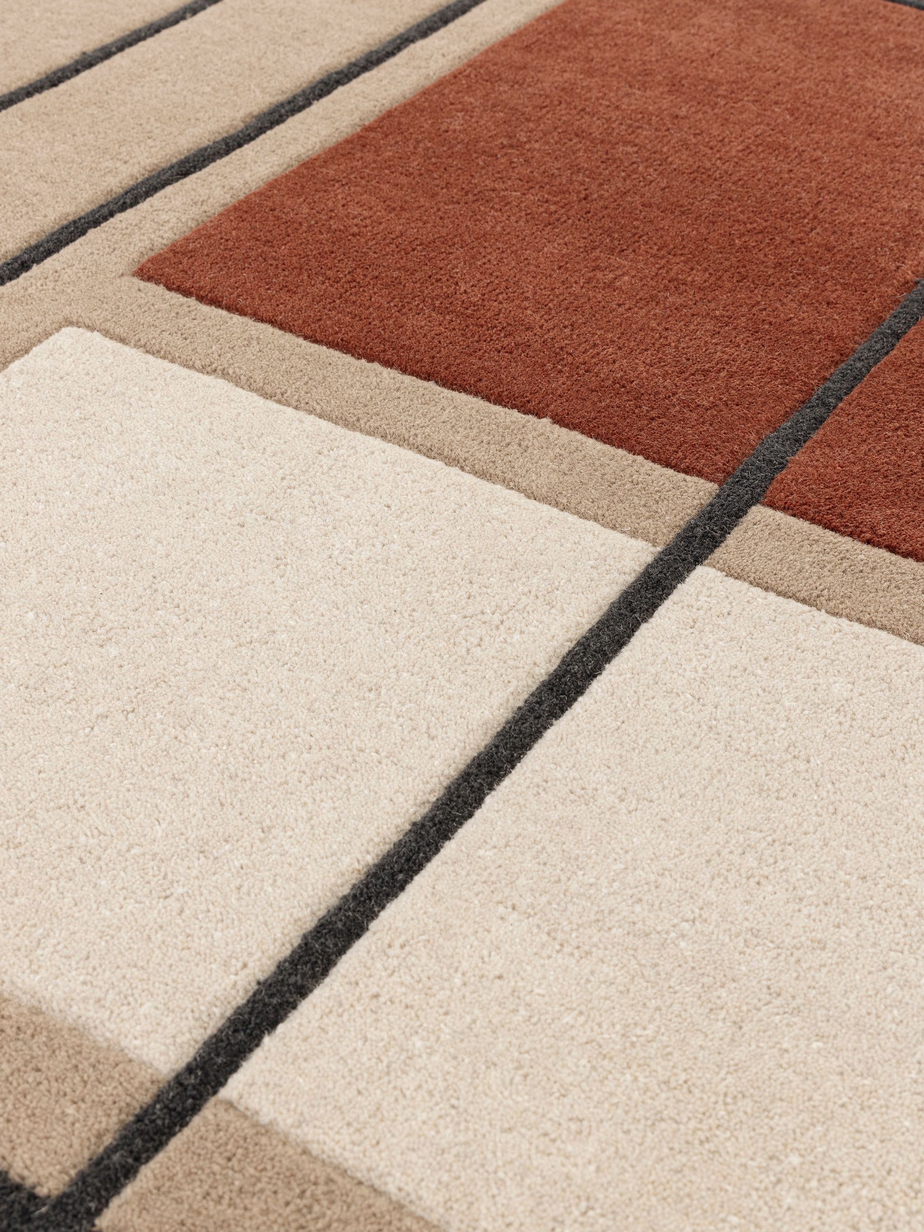 Asiatic Rugs Orange Reef Outline Rug - Image 6 of 6